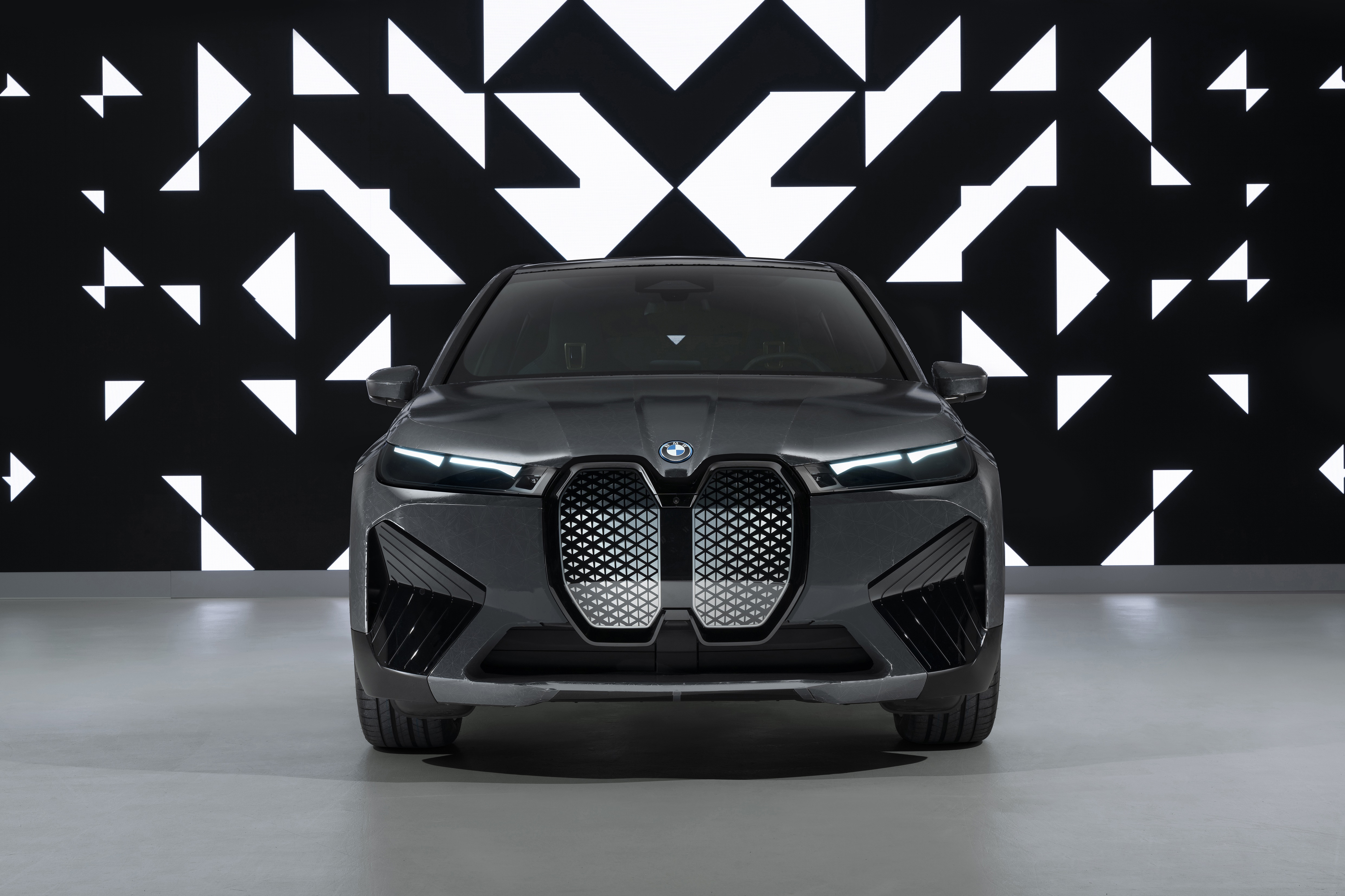 BMW IX Flow 4K SUV HD Wallpaper