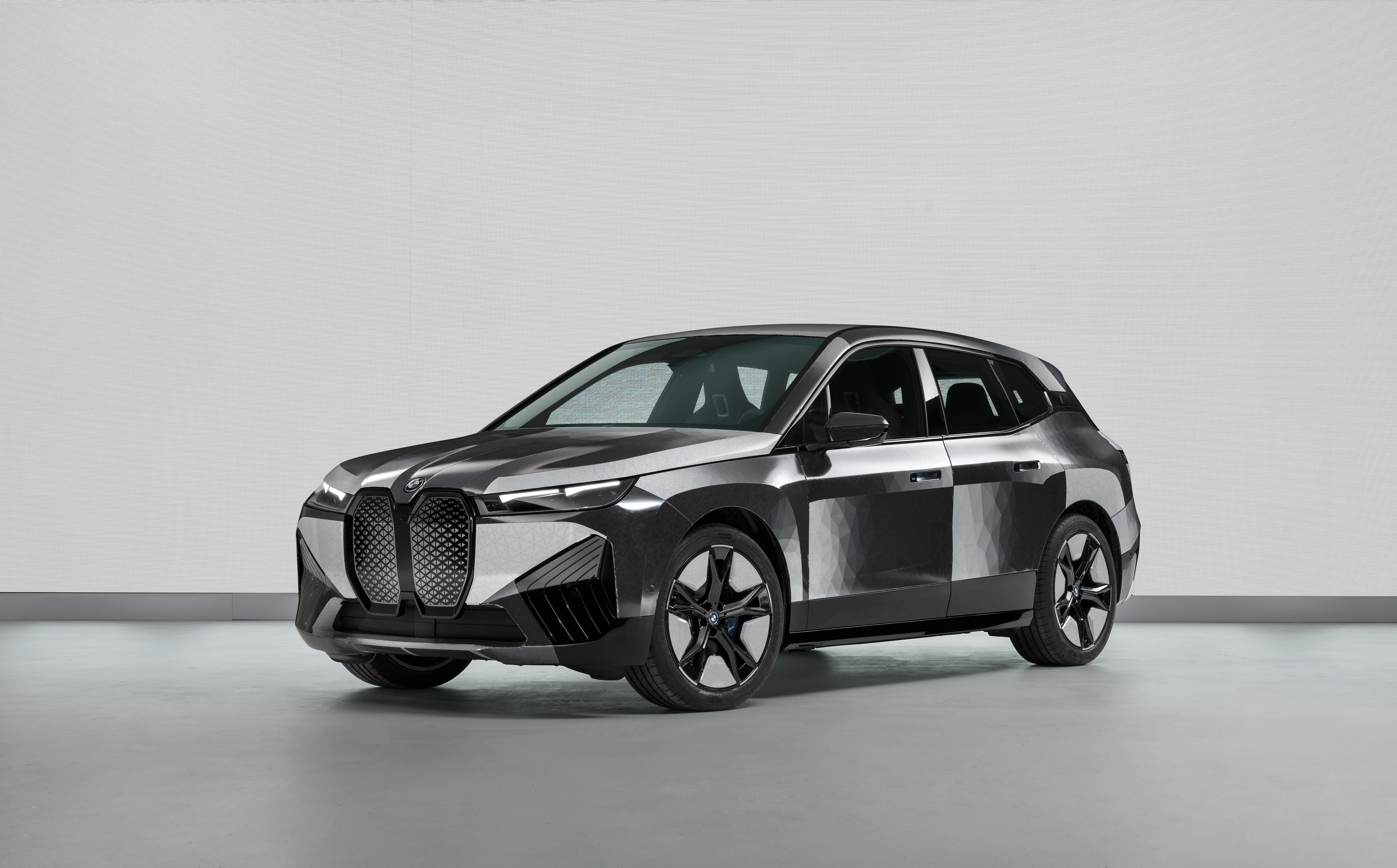 BMW IX Flow 4K SUV HD Wallpaper