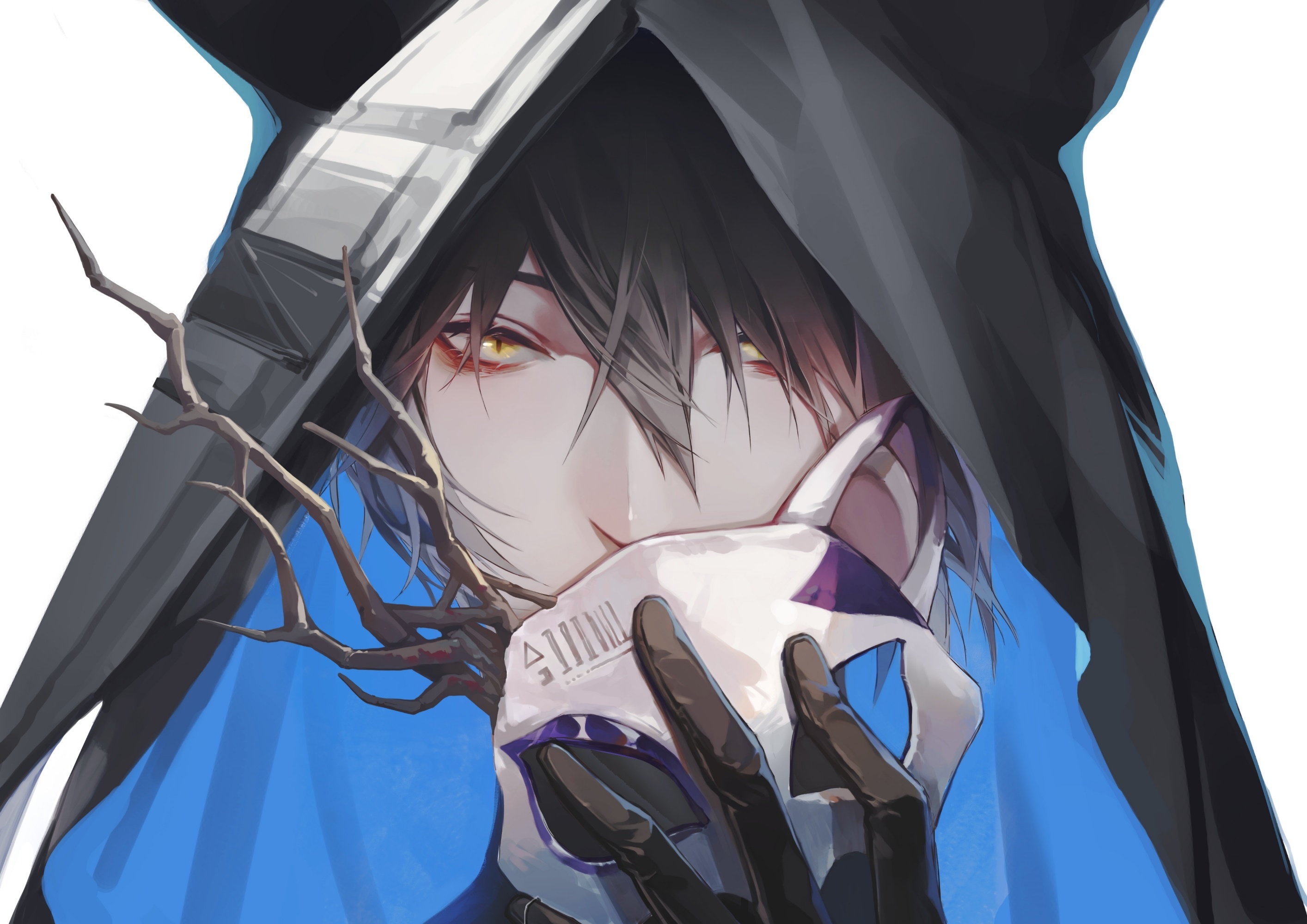Phantom from Arknights HD Wallpaper