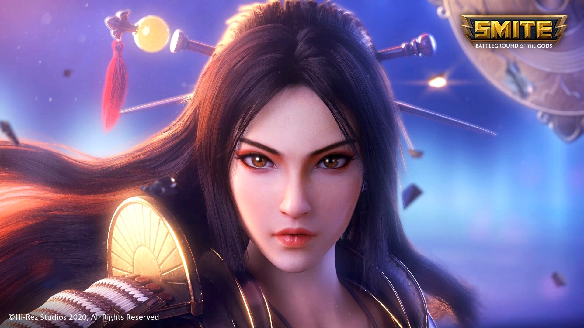 Amaterasu from Smite HD Wallpaper