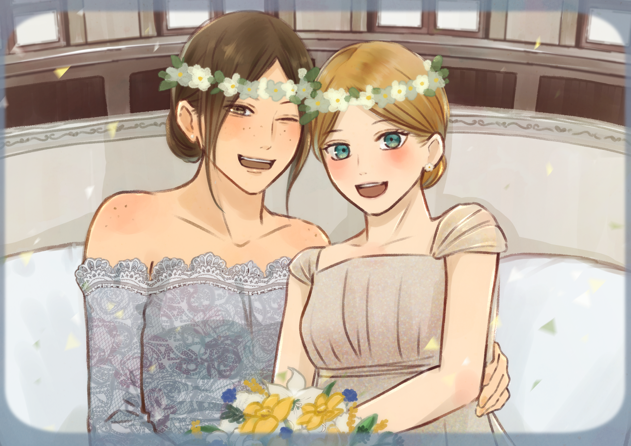Ymir and Historia from Attack on Titan HD Wallpaper