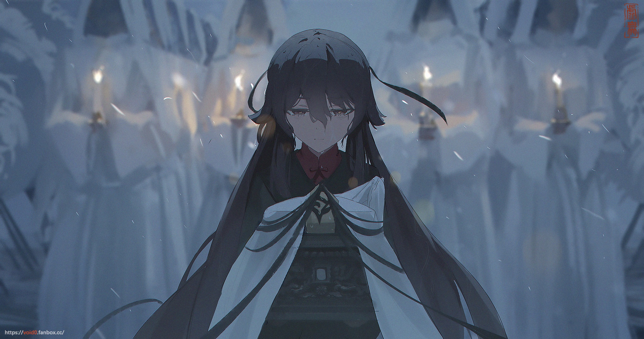 Hu Tao from Genshin Impact HD Wallpaper