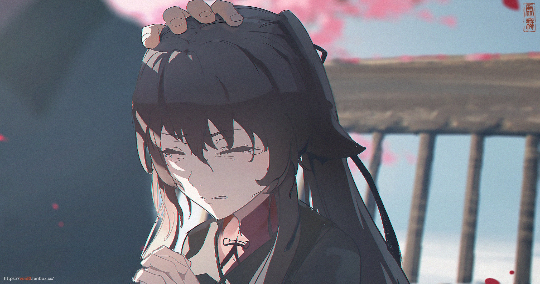 Hu Tao from Genshin Impact HD Wallpaper
