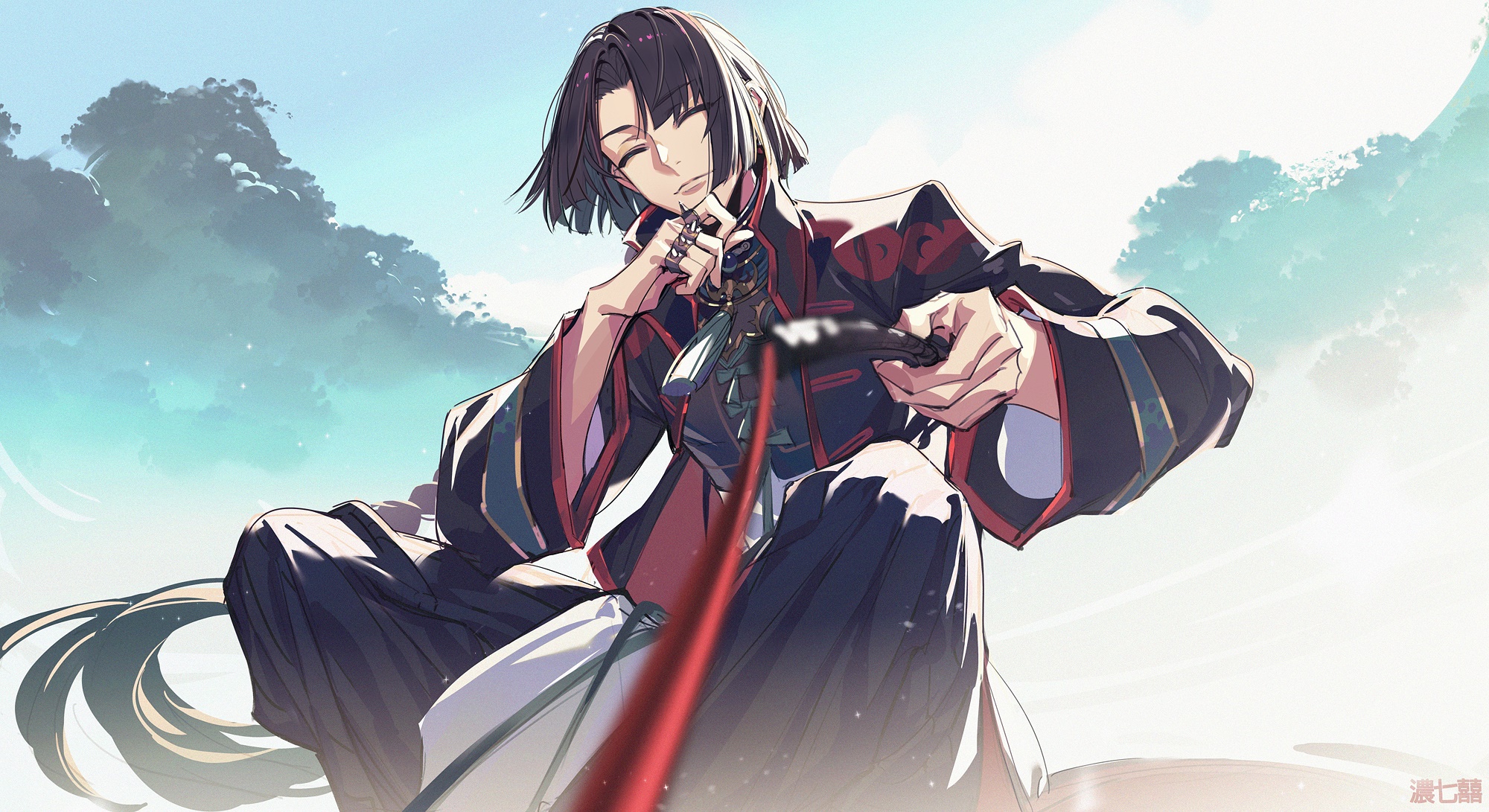 Taigong Wang from Fate/Grand Order HD Wallpaper