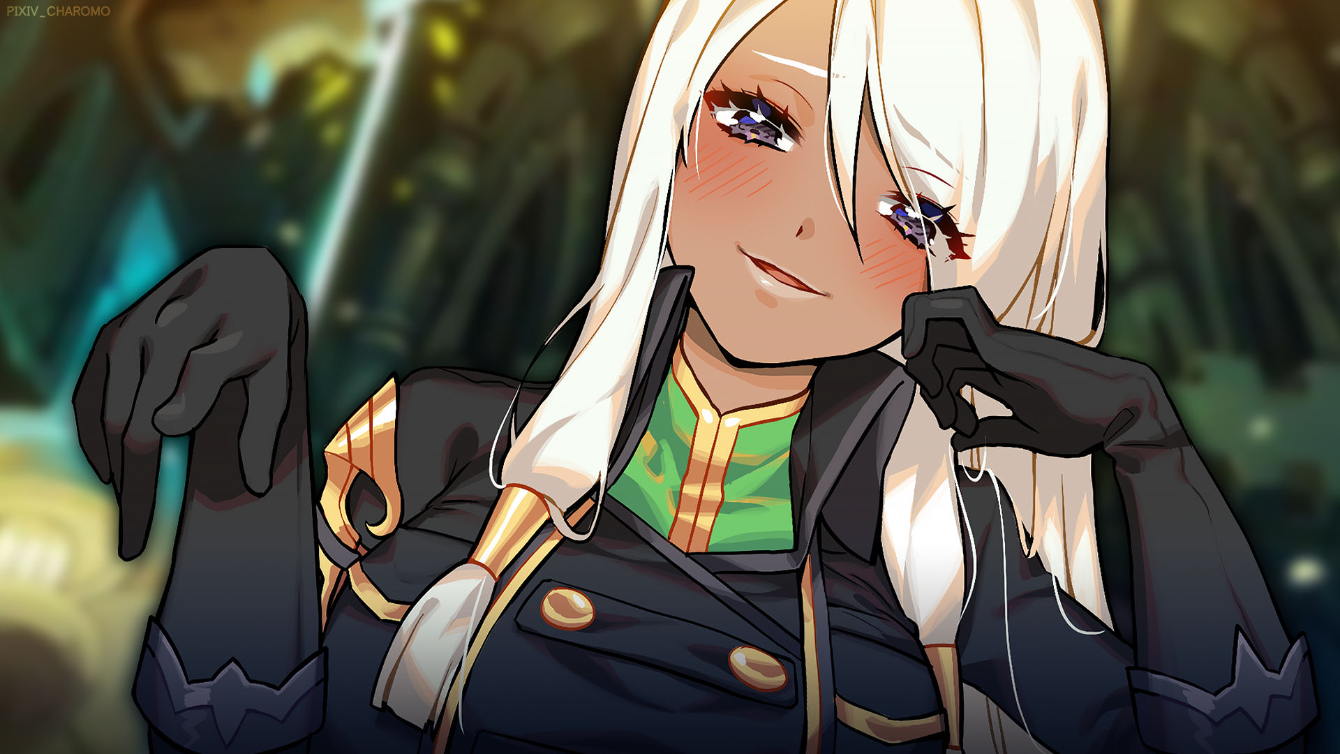 Aisha from Guardian Tales HD Wallpaper