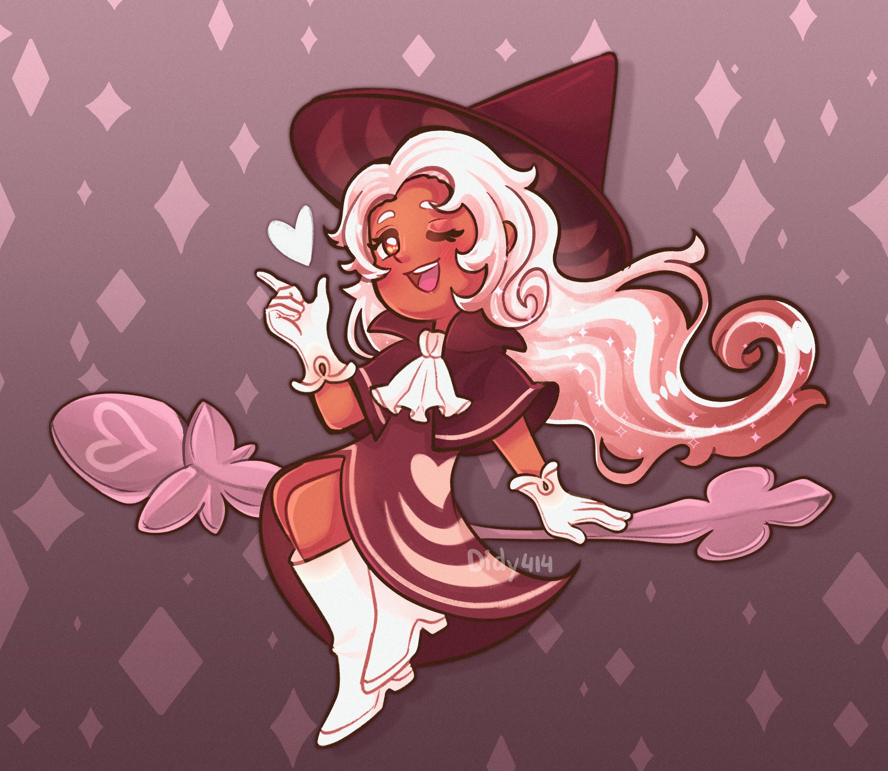 Latte Cookie from Cookie Run: Kingdom HD Wallpaper