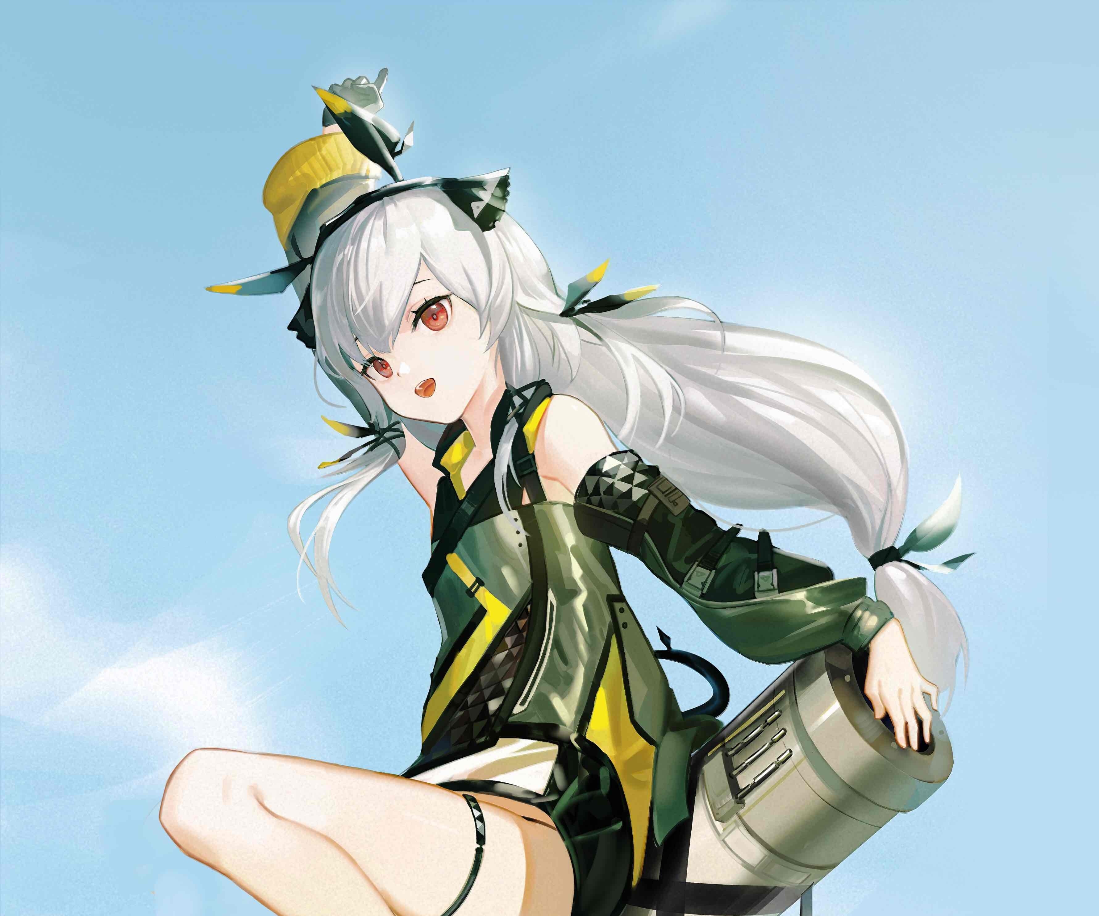 Weedy from Arknights HD Wallpaper