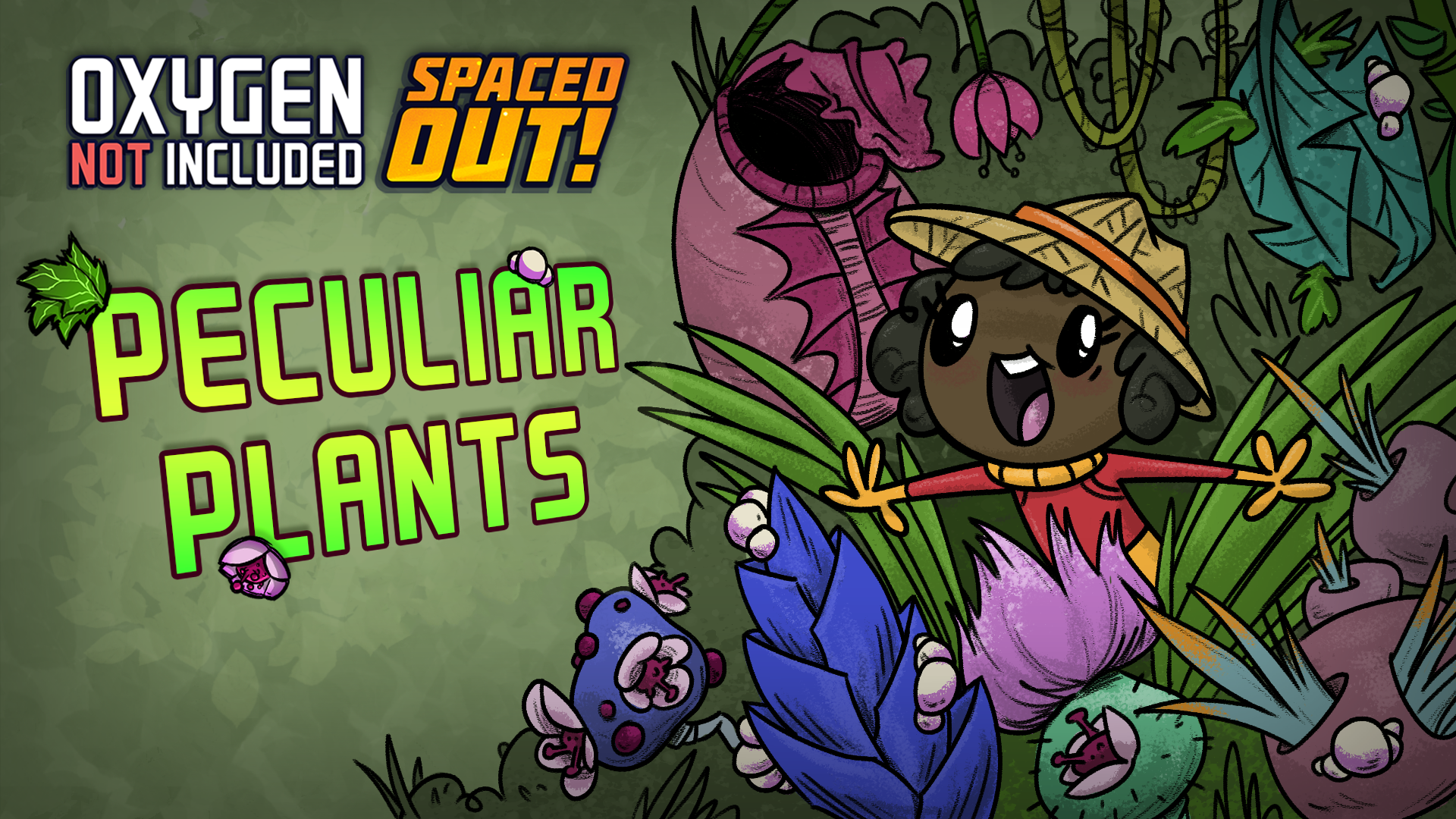 Oxygen Not Included: Peculiar Plants HD Wallpaper