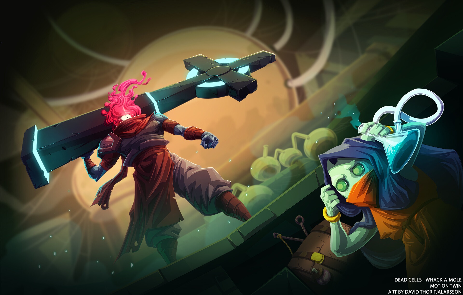 Dead Cells - Whack-A-Mole Update by David Thor Fjalarsson HD Wallpaper