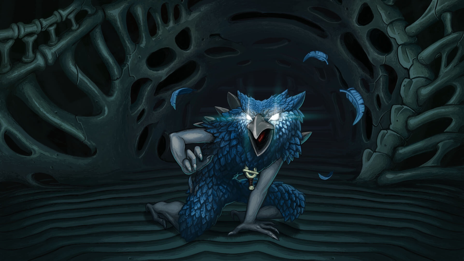 Bird creature from Slay The Spire HD Wallpaper