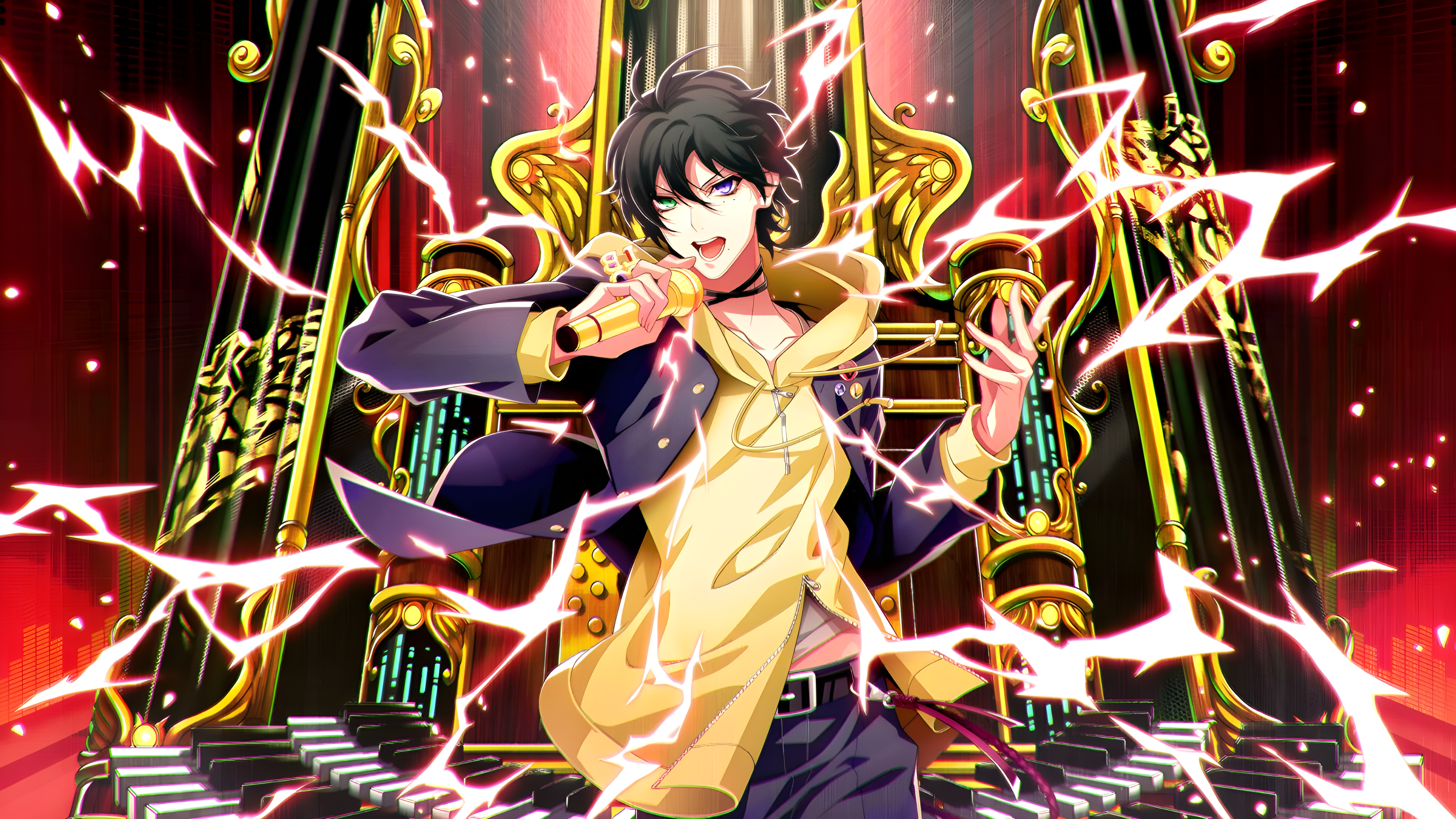 Saburo Yamada from Hypnosis Mic 4K HD Wallpaper