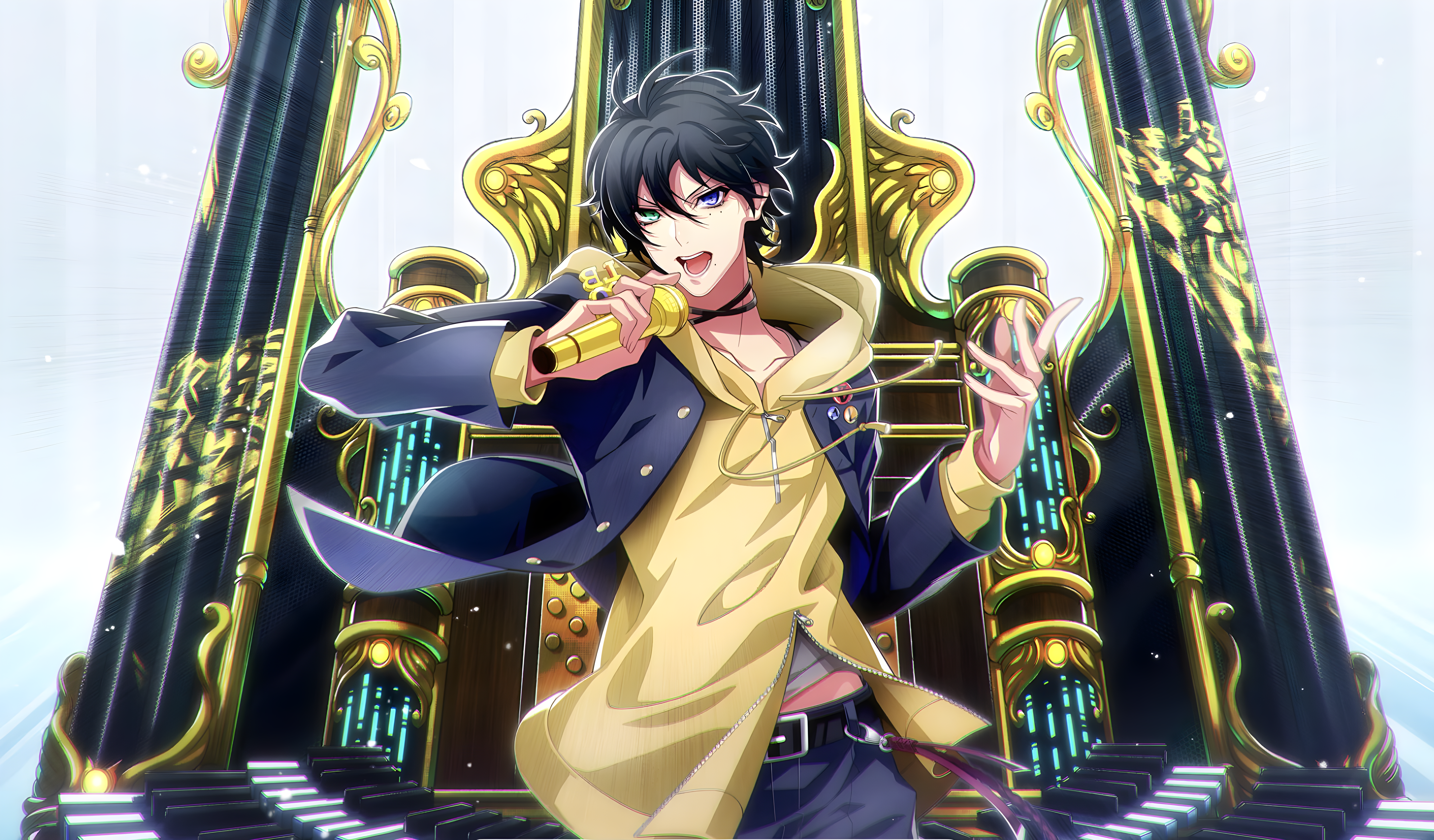 Saburo Yamada from Hypnosis Mic 4K HD Wallpaper