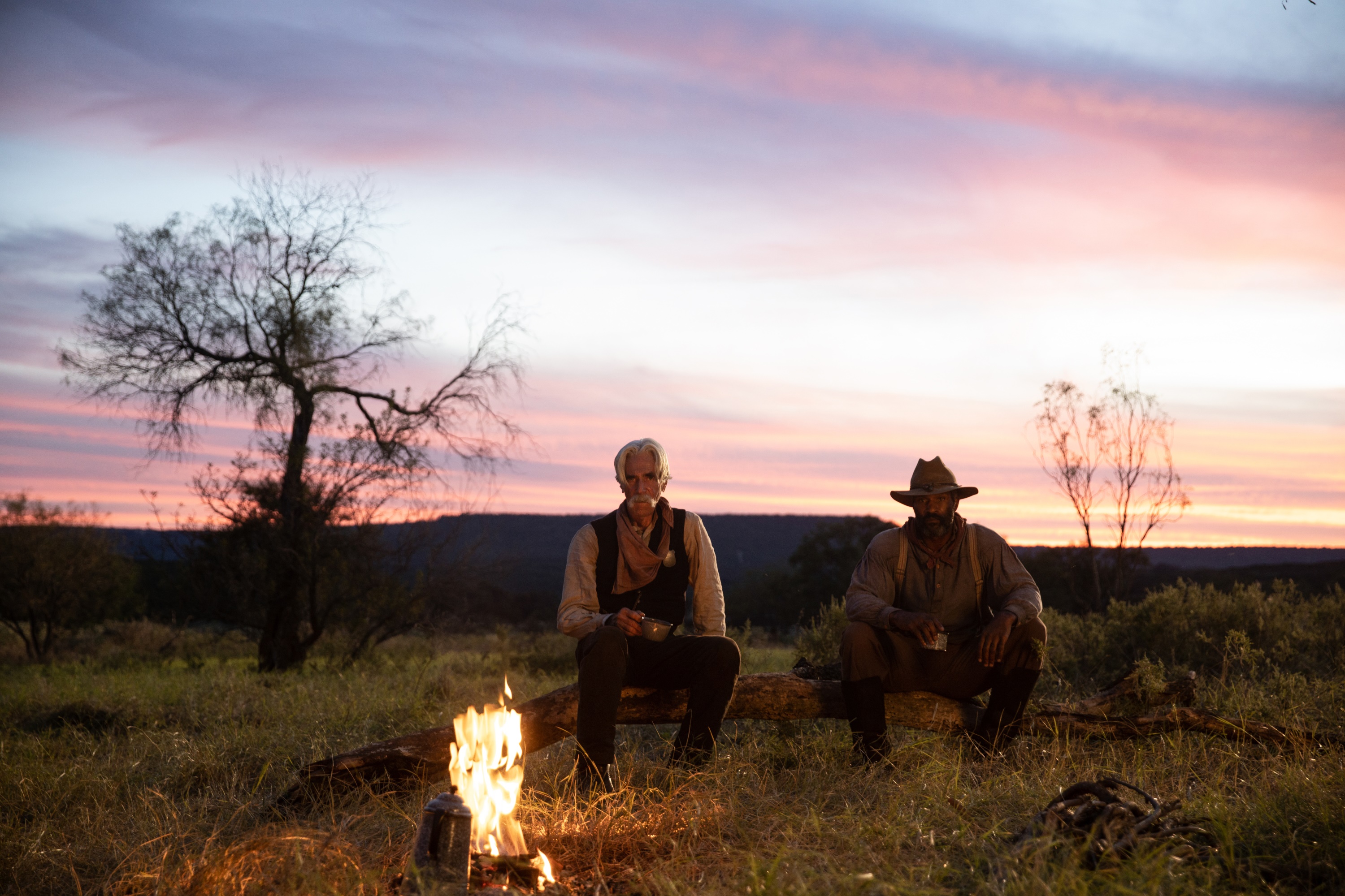 Sam Elliott and LaMonica Garrett in 1883 HD Wallpaper