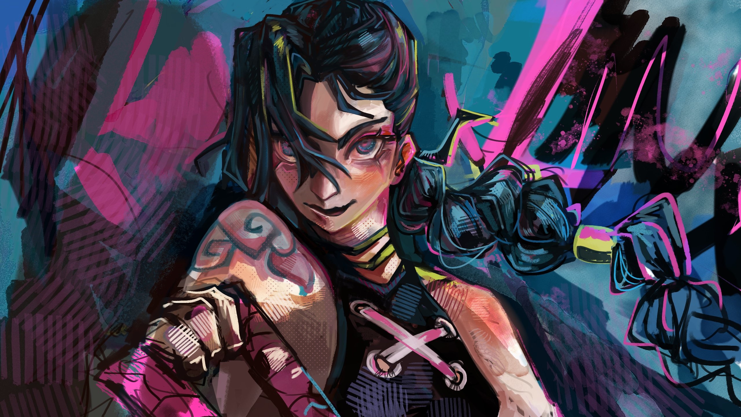 Jinx from Arcane HD Wallpaper