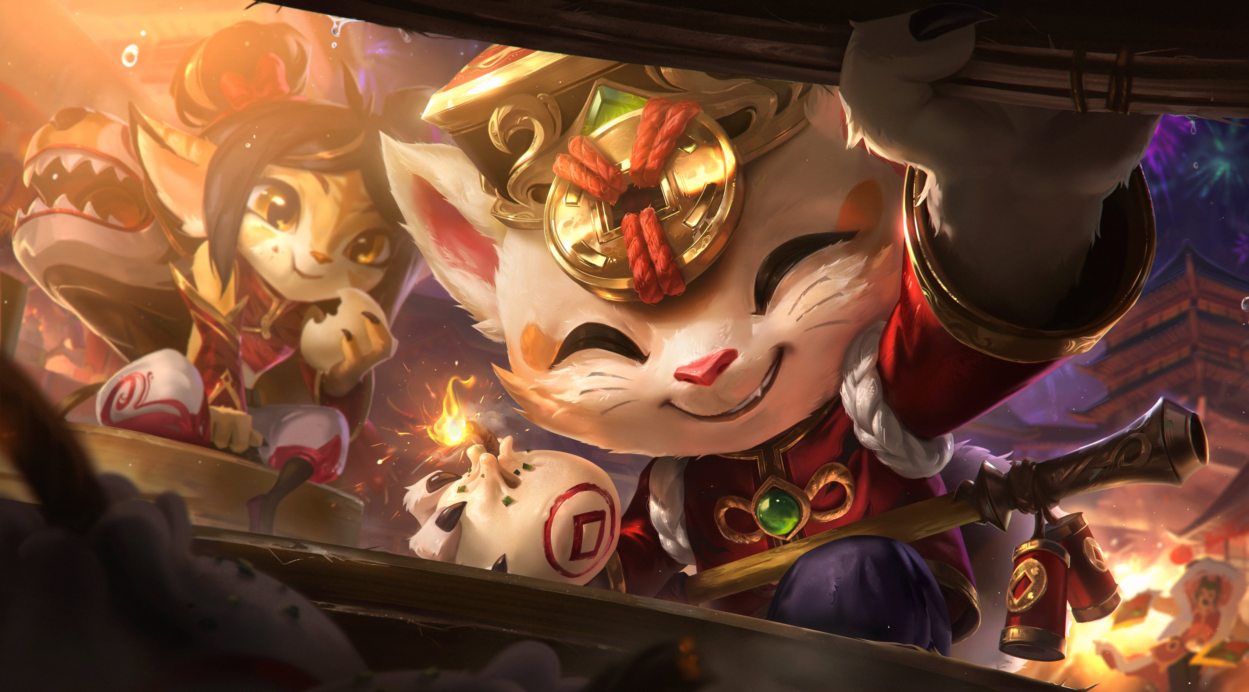 Firecracker Teemo from League of Legends HD Wallpaper