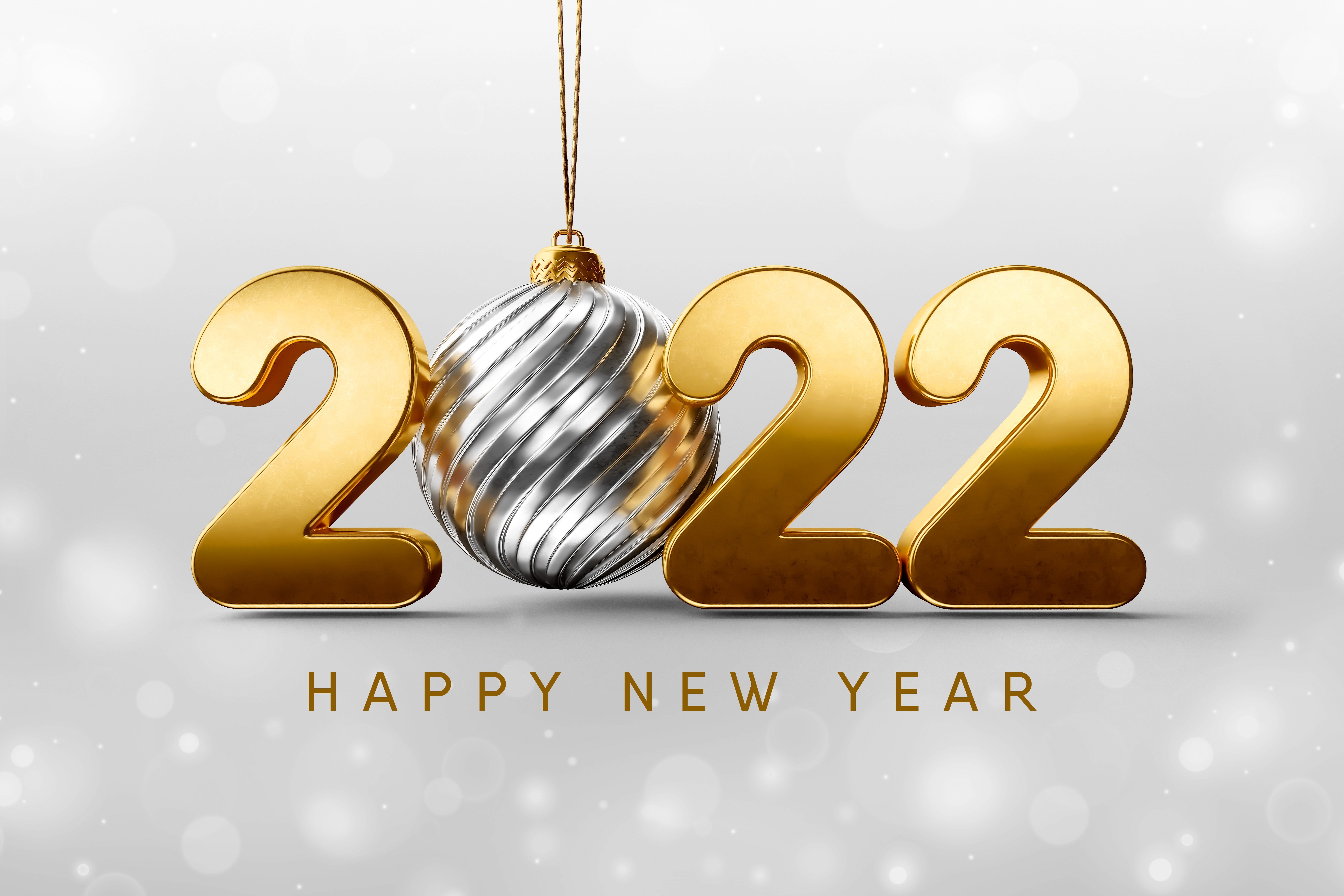 Happy New Year 2022 HD Wallpaper