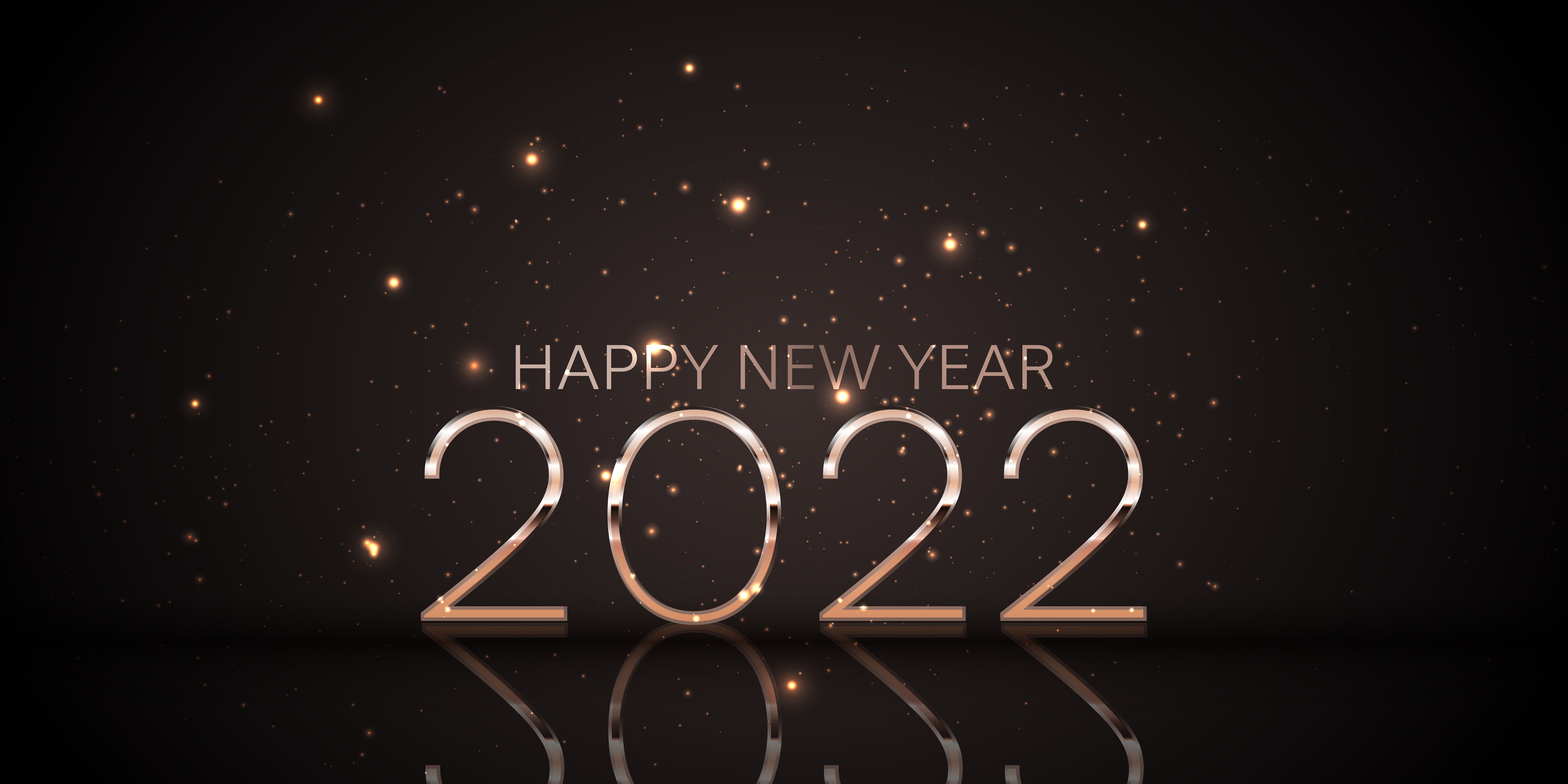 Happy New Year 2022 4K HD Wallpaper