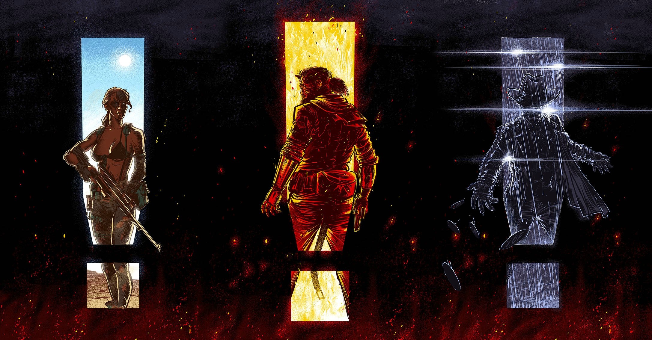 Metal Gear Solid V: The Phantom Pain characters HD Wallpaper