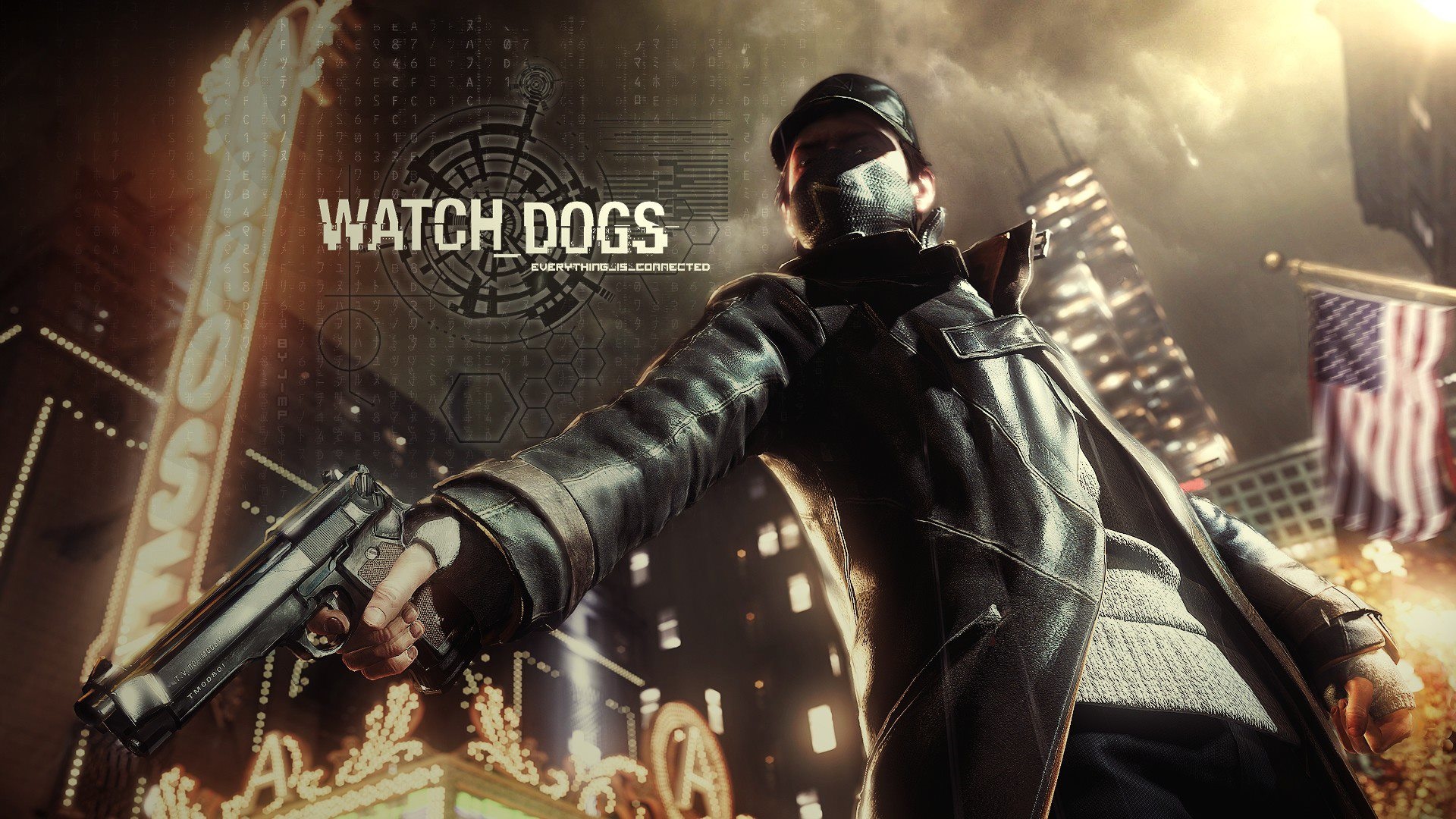Aiden Pearce from Watch Dogs HD Wallpaper