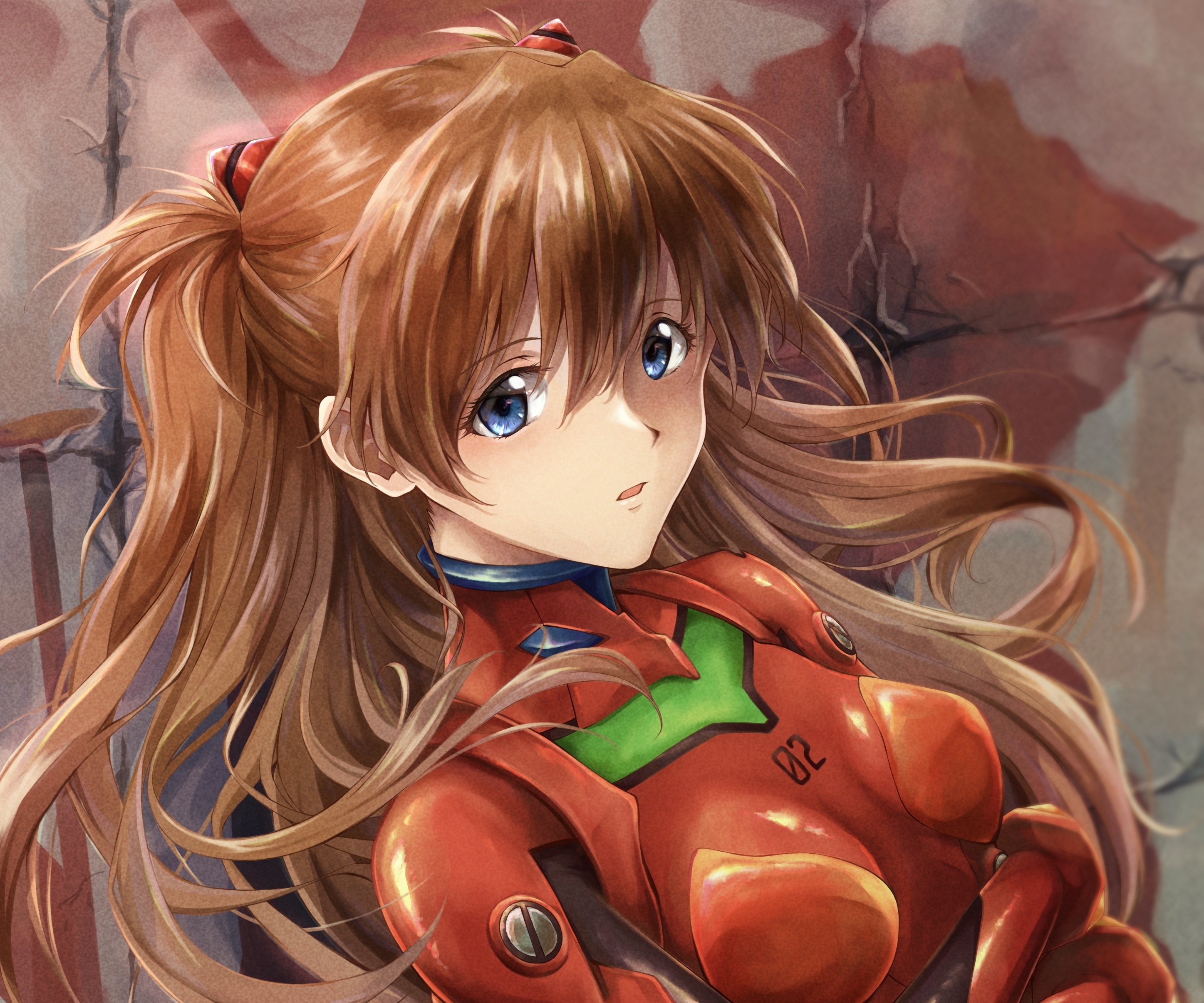 Asuka Langley Soryu from Neon Genesis Evangelion HD Wallpaper