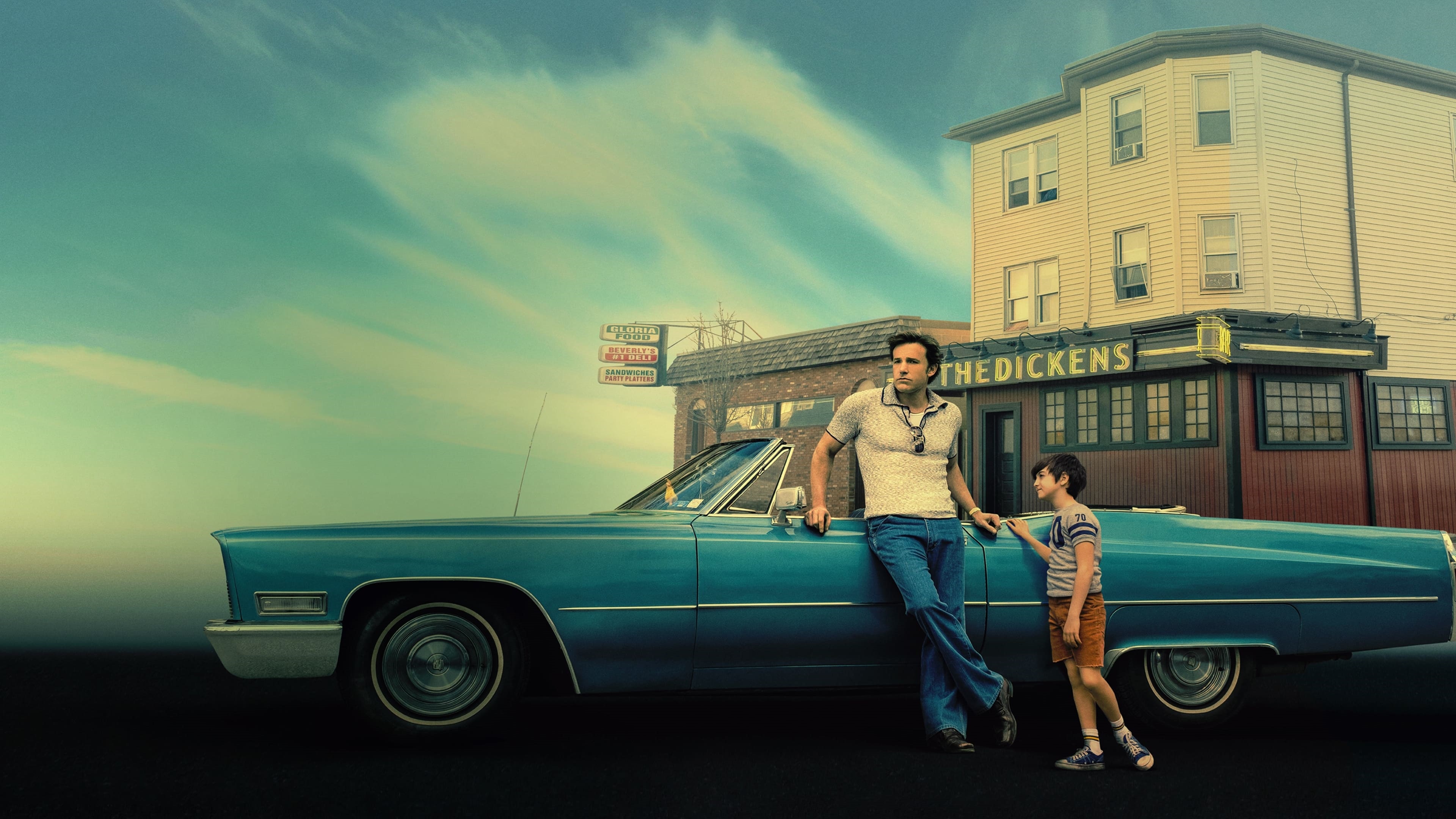 Ben Affleck and Daniel Ranieri from The Tender Bar 4K HD Wallpaper