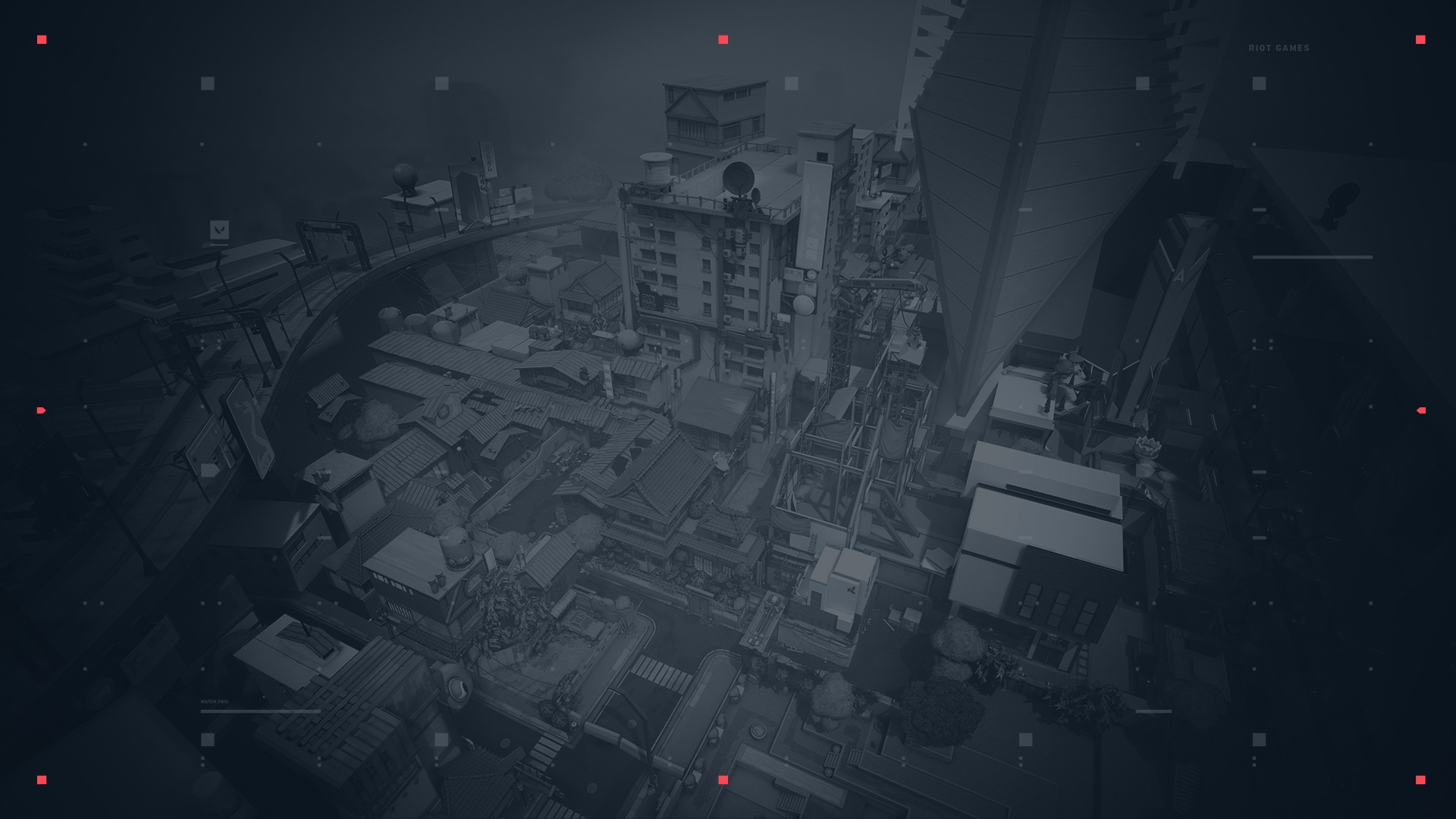 Valorant map overview HD Wallpaper