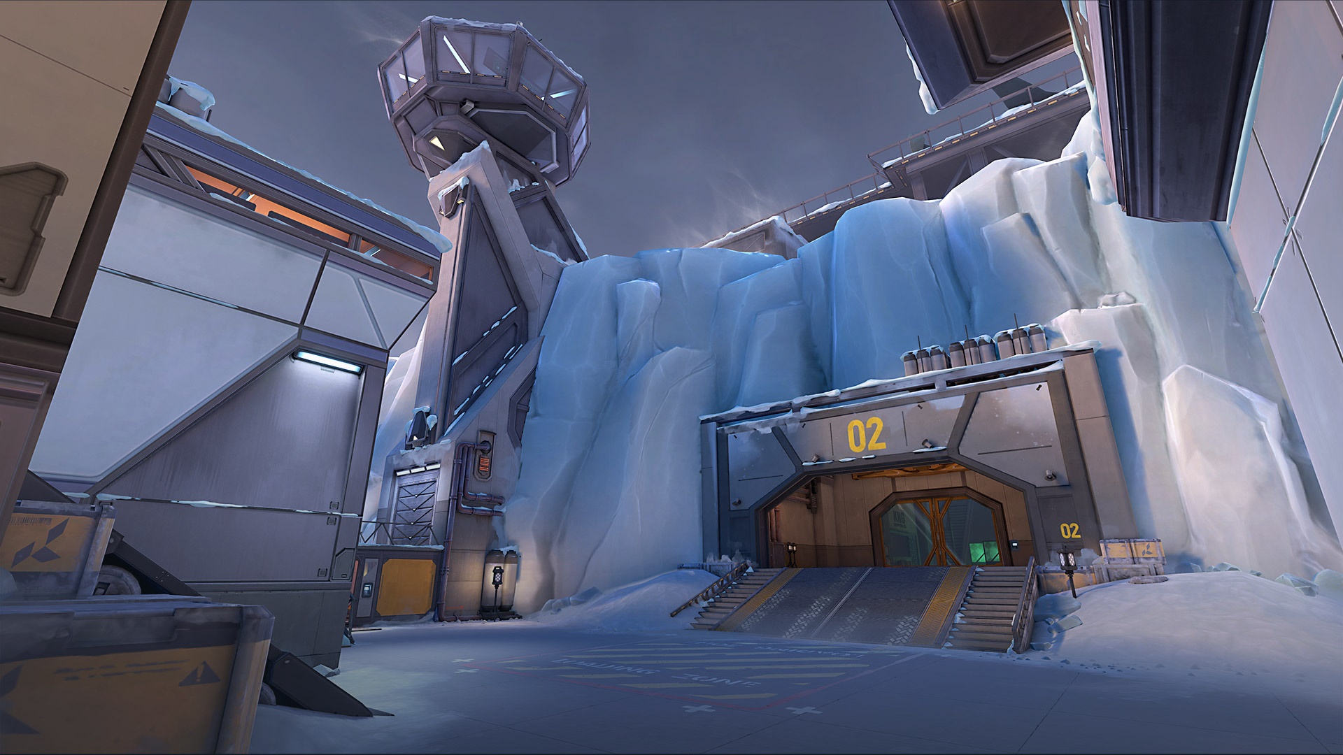 Valorant Icebox map environment HD Wallpaper