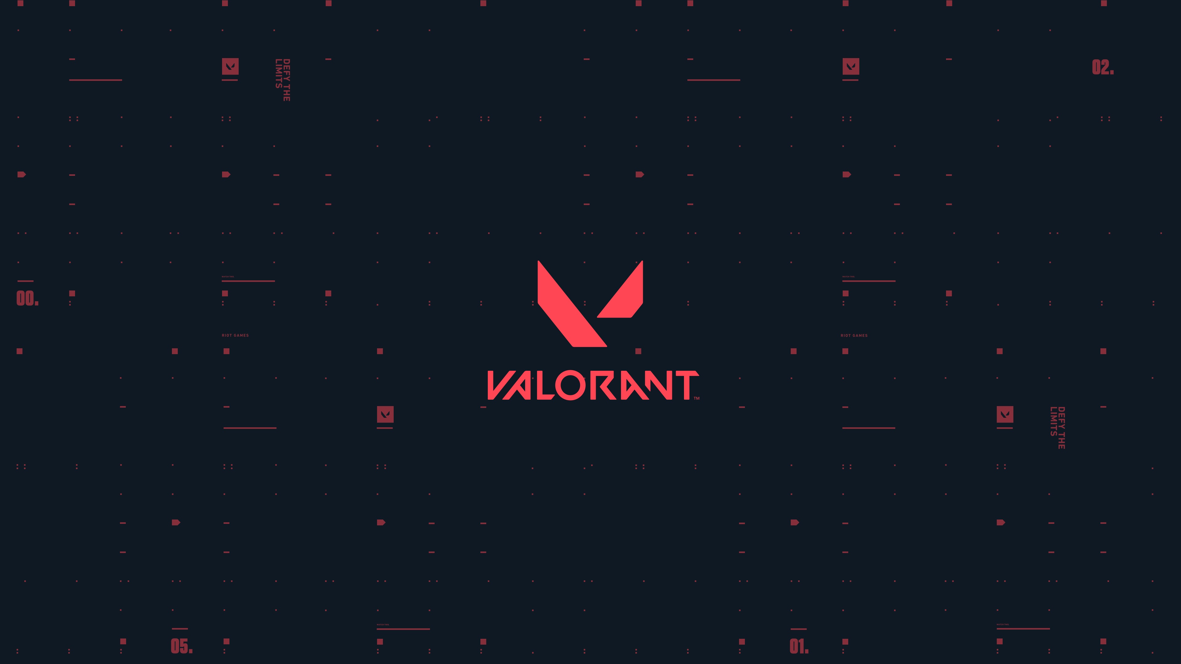 Valorant Logo 4K HD Wallpaper
