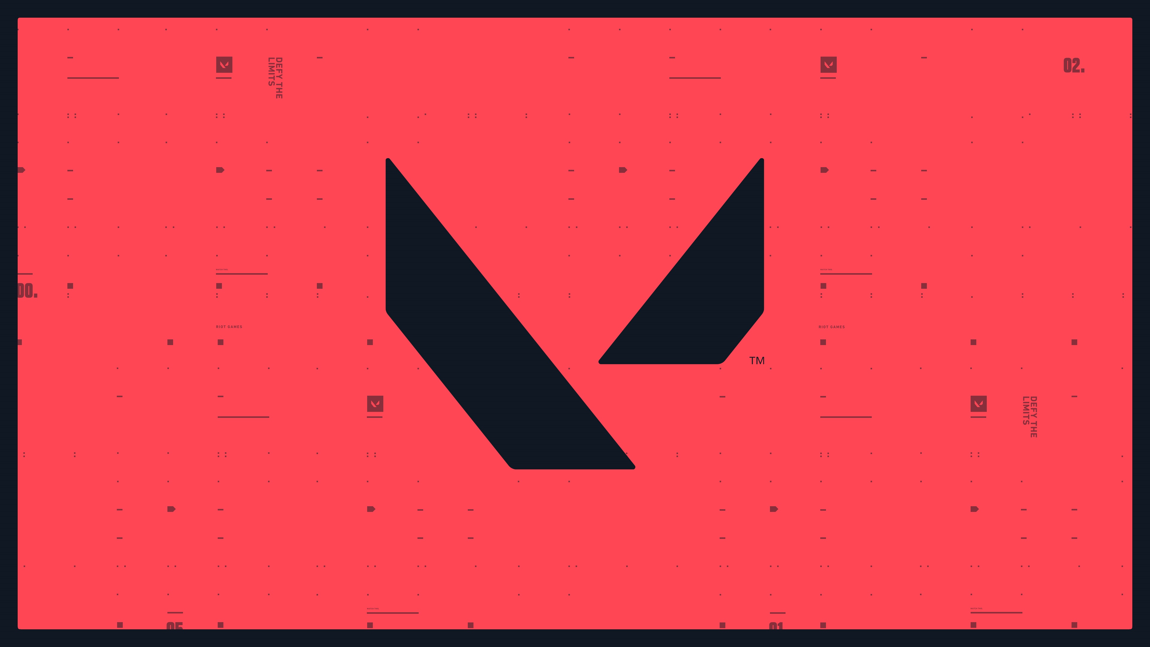 Valorant Logo 4K HD Wallpaper