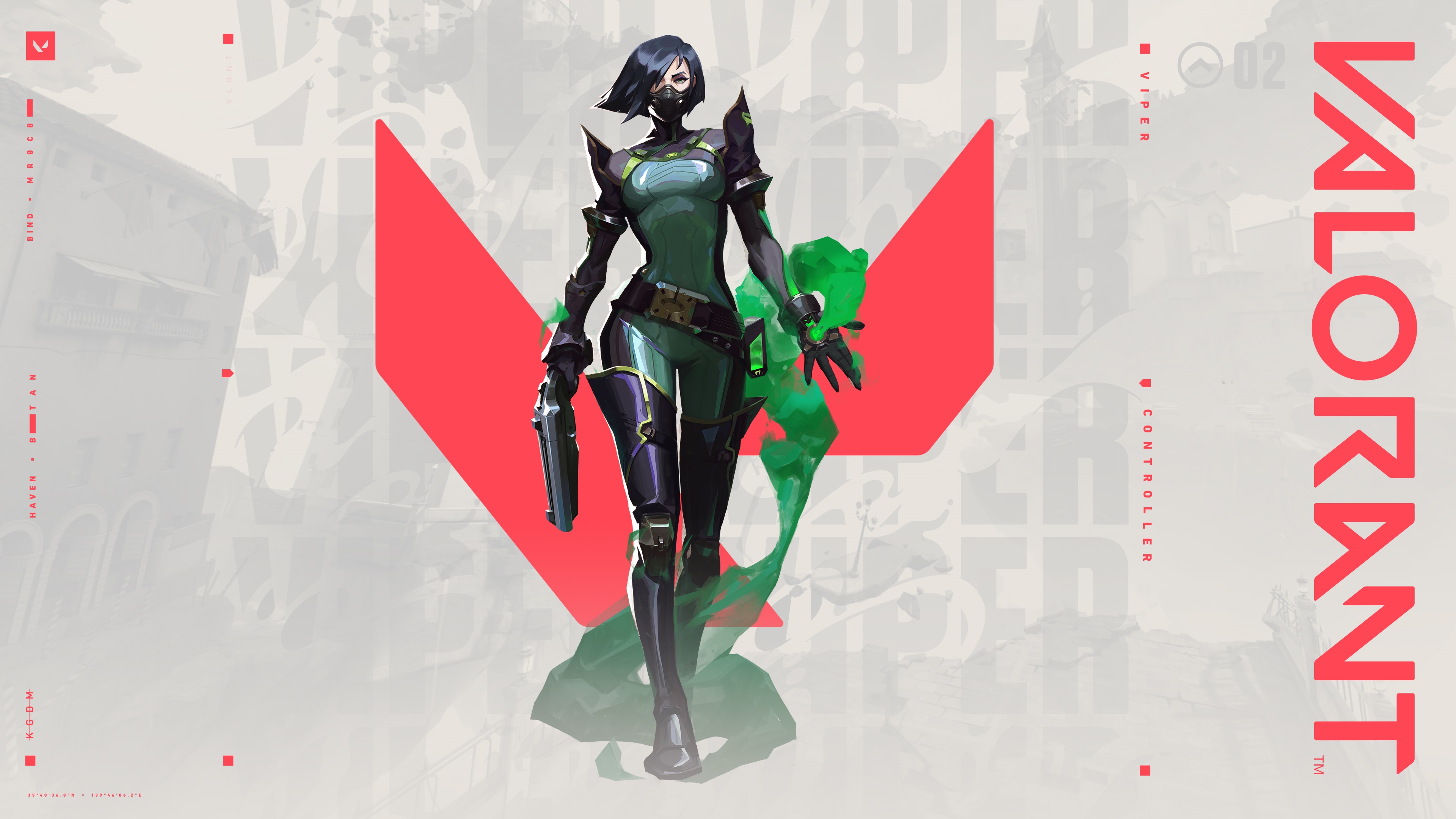 Viper from Valorant 4K HD Wallpaper