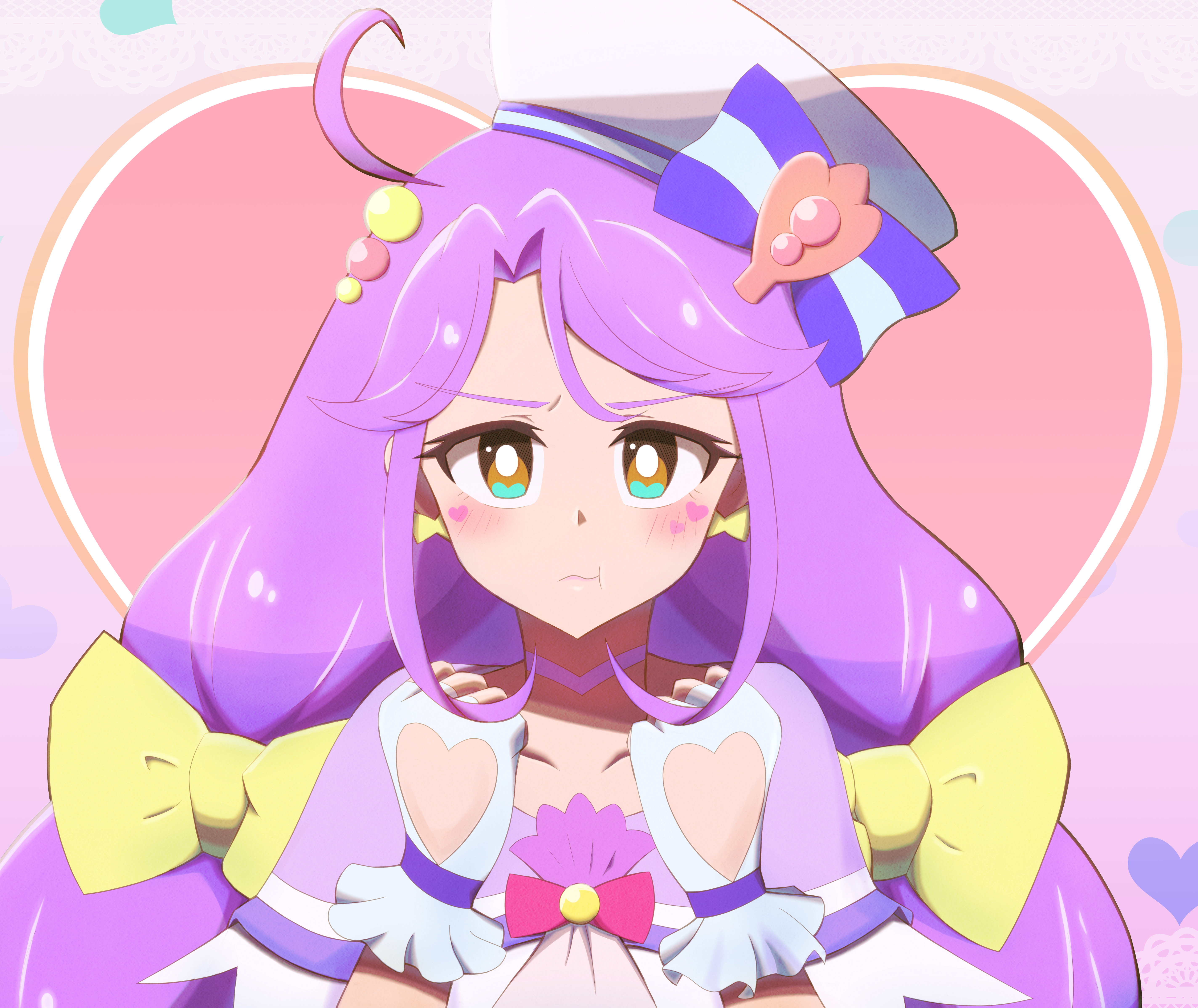 Cure Coral from Tropical-Rouge! Pretty Cure 4K HD Wallpaper
