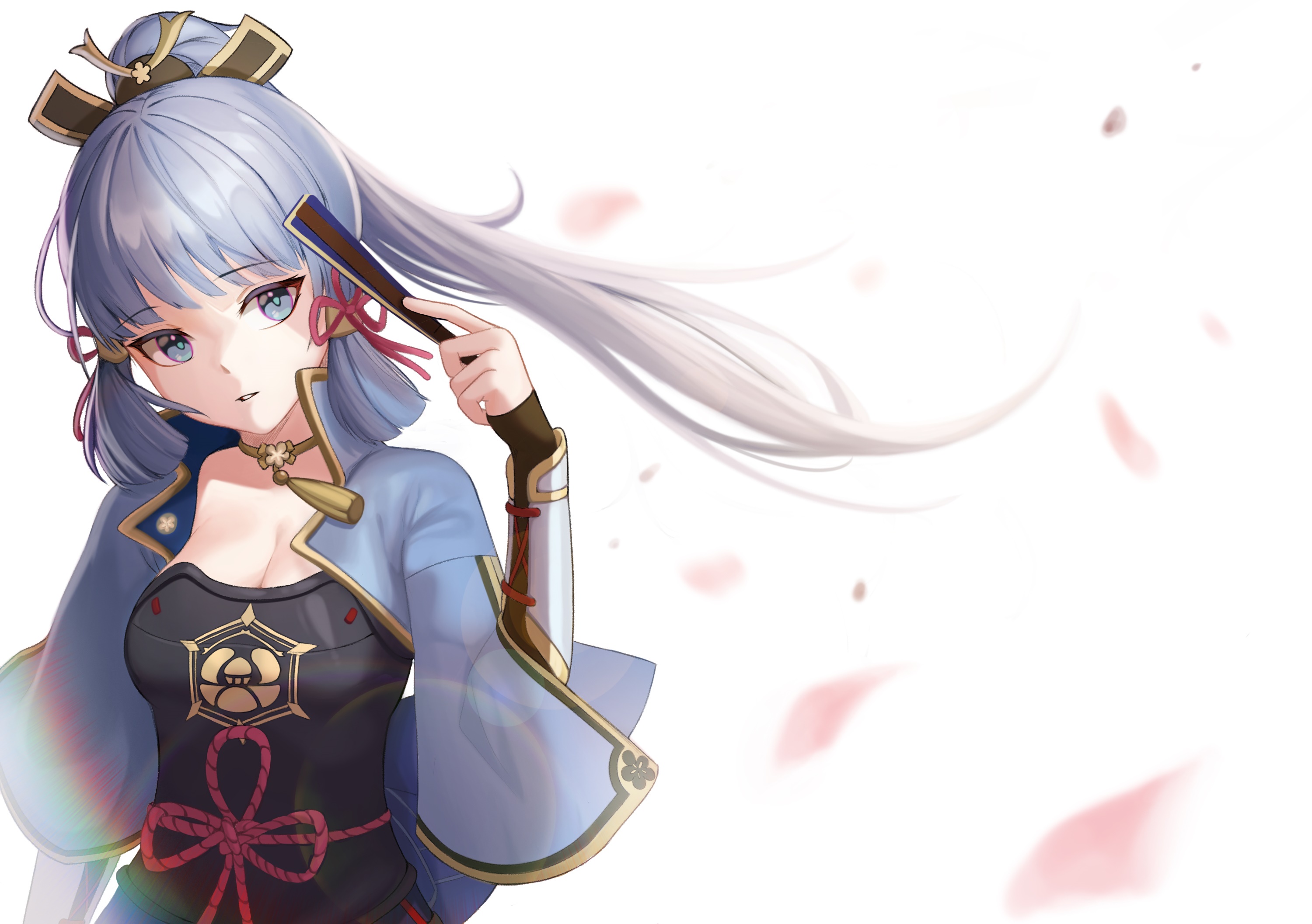 Kamisato Ayaka from Genshin Impact HD Wallpaper