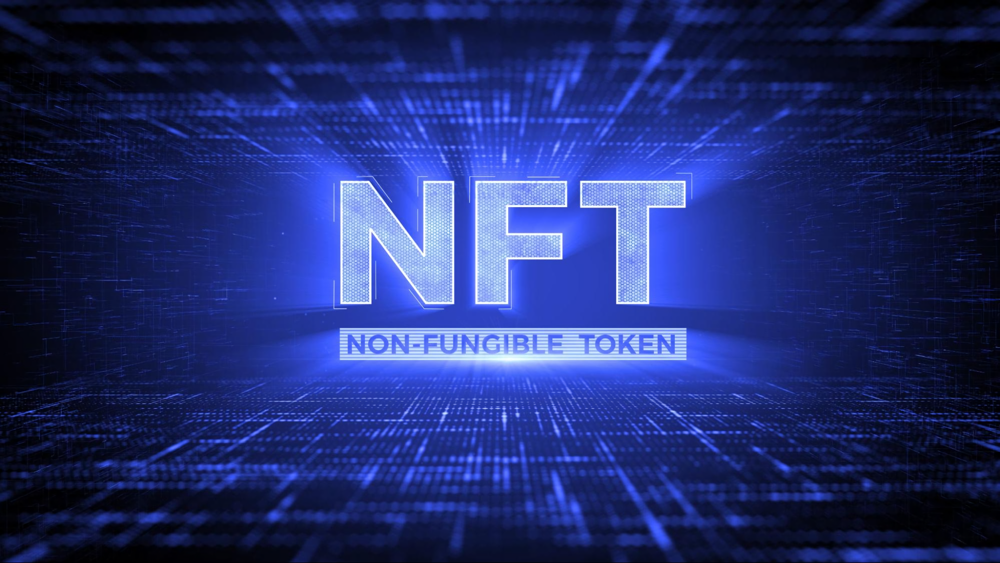 NFT Non-Fungible Token Digital Art HD Wallpaper