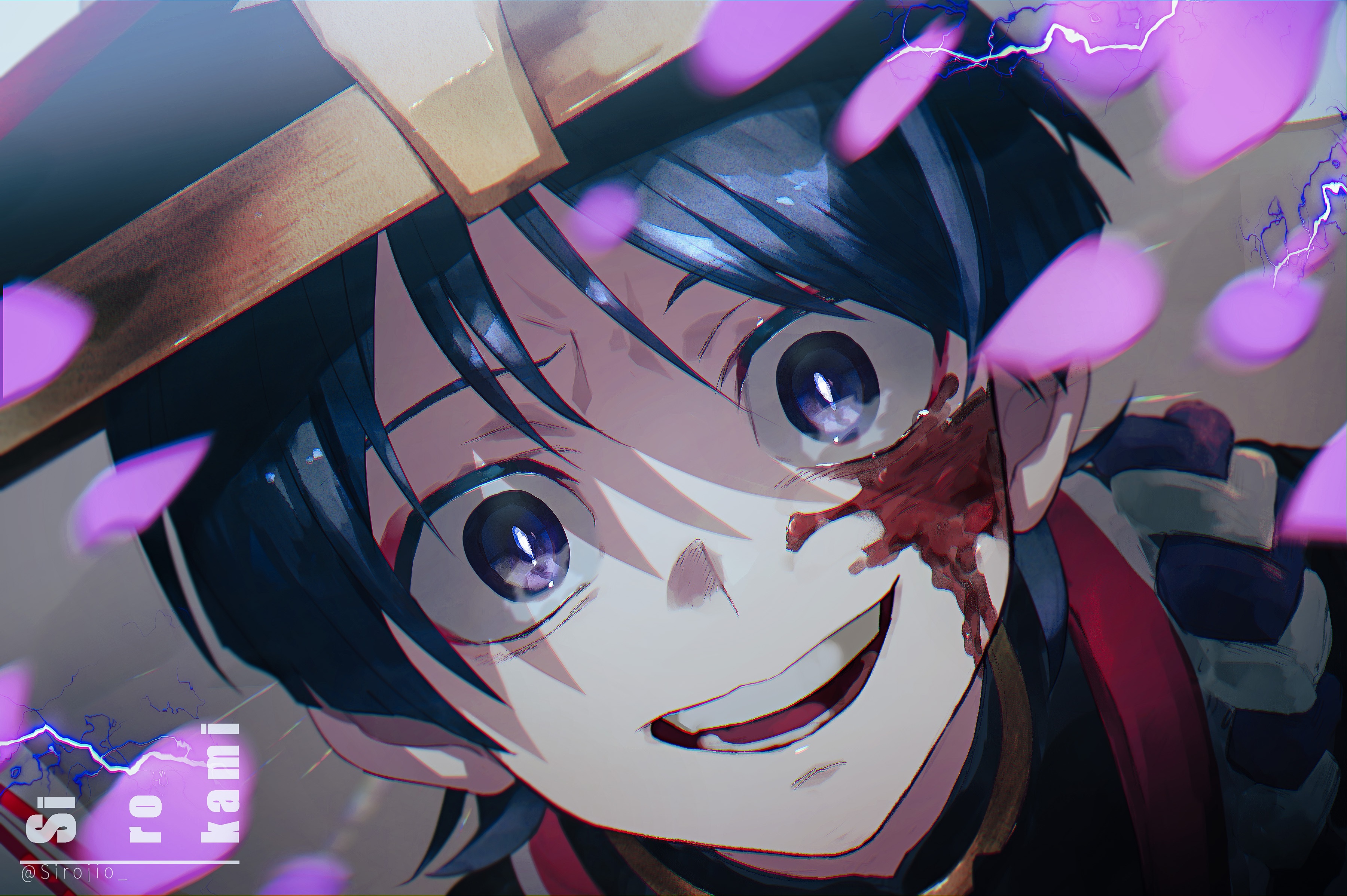 Scaramouche from Genshin Impact Close-up Art HD Wallpaper