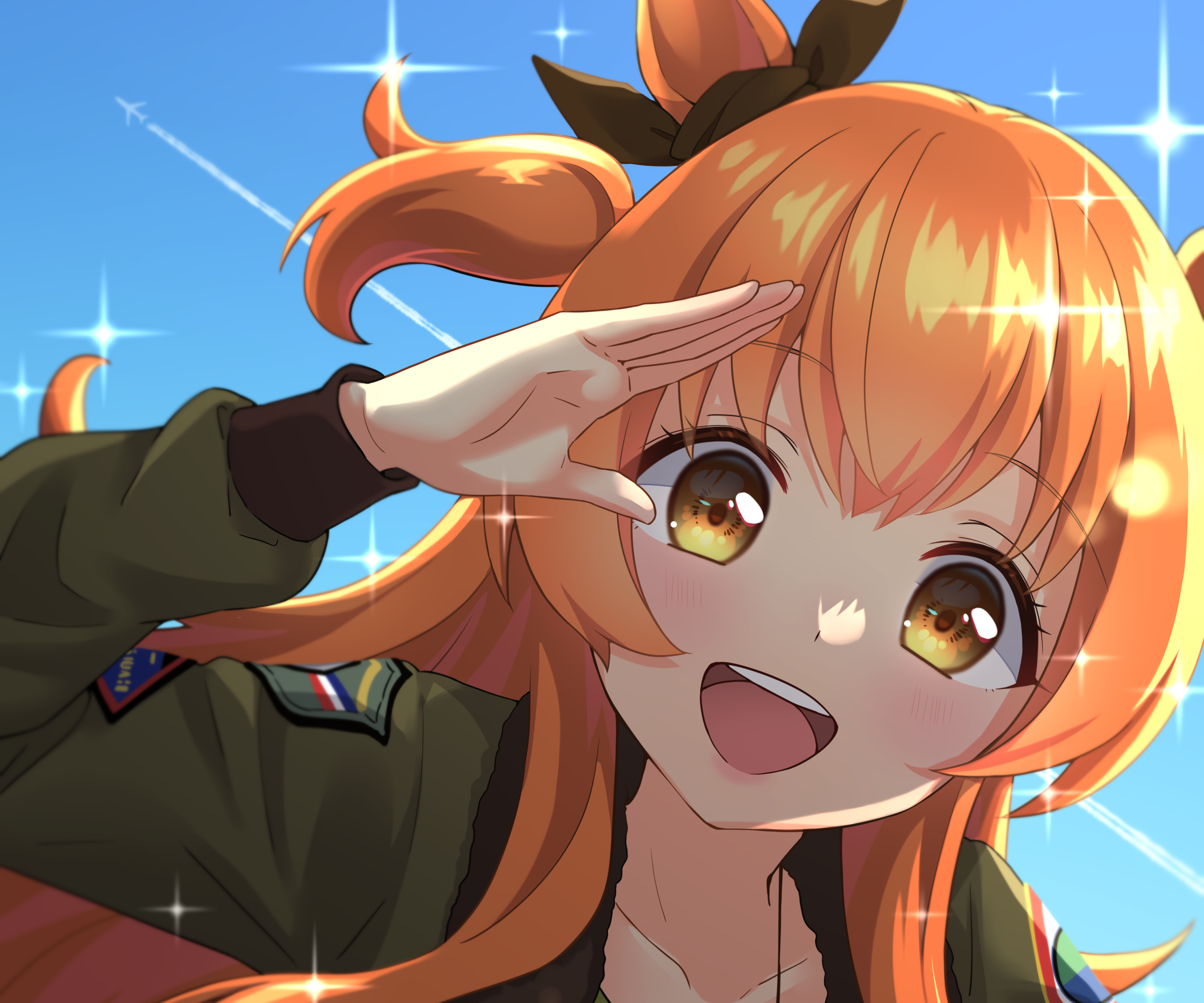 Mayano Top Gun from Uma Musume: Pretty Derby HD Wallpaper
