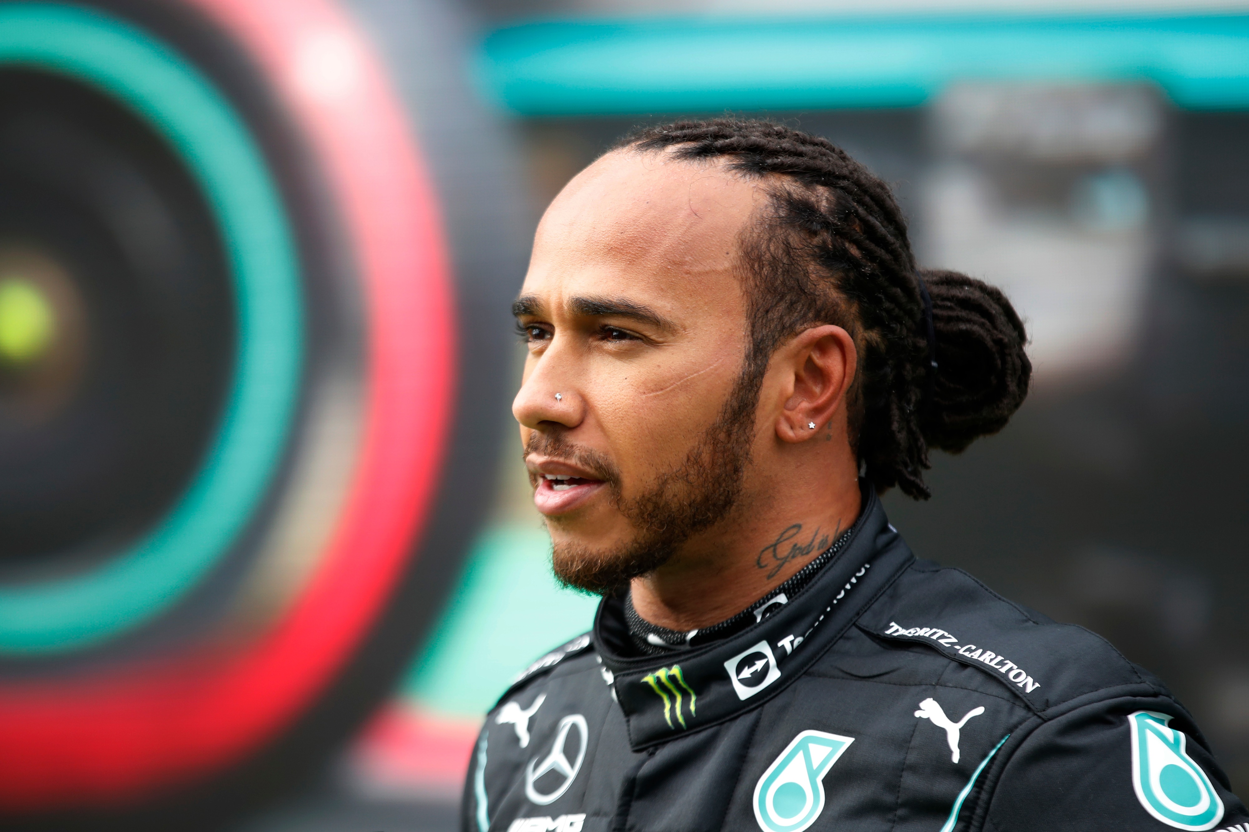 Lewis Hamilton from Mercedes-AMG Petronas Formula One Team 4K HD Wallpaper