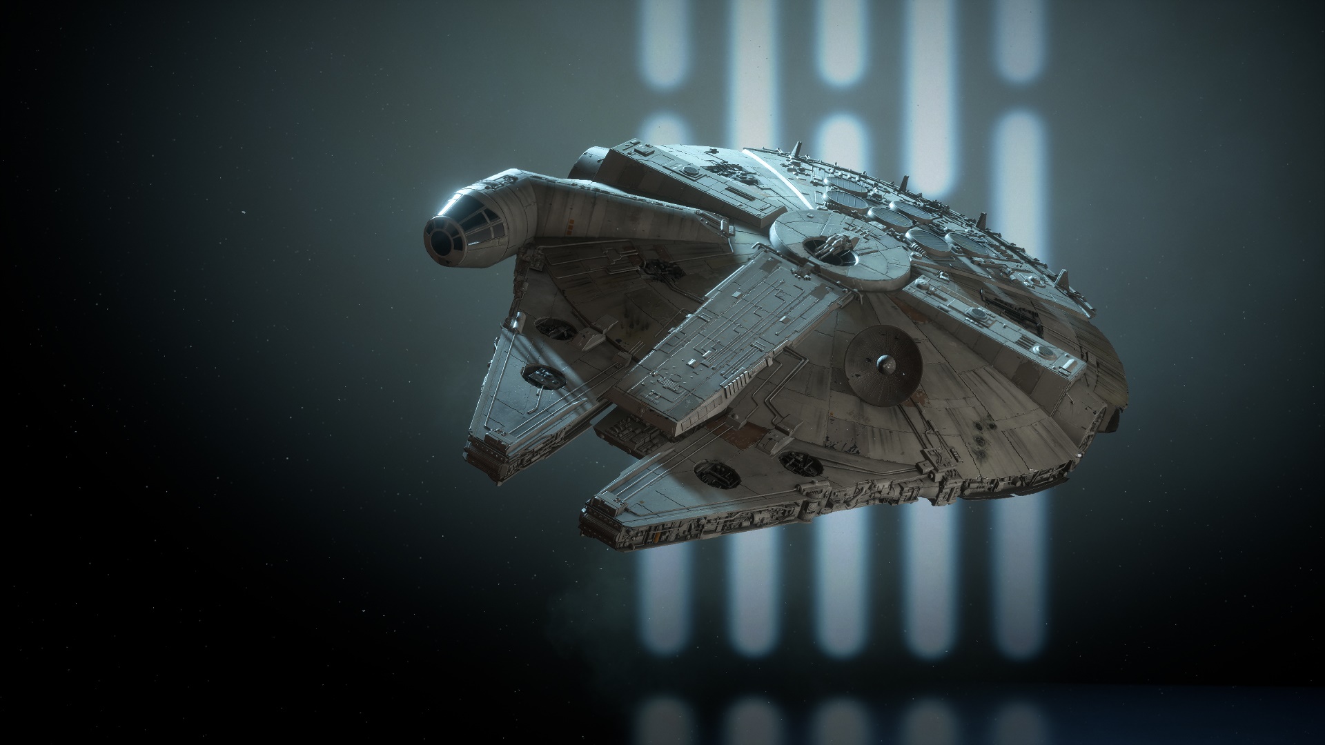Millennium Falcon from Star Wars Battlefront II HD Wallpaper