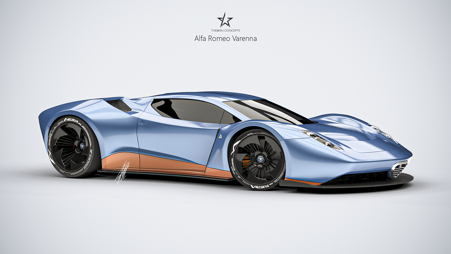 Alfa Romeo Varenna concept car HD Wallpaper