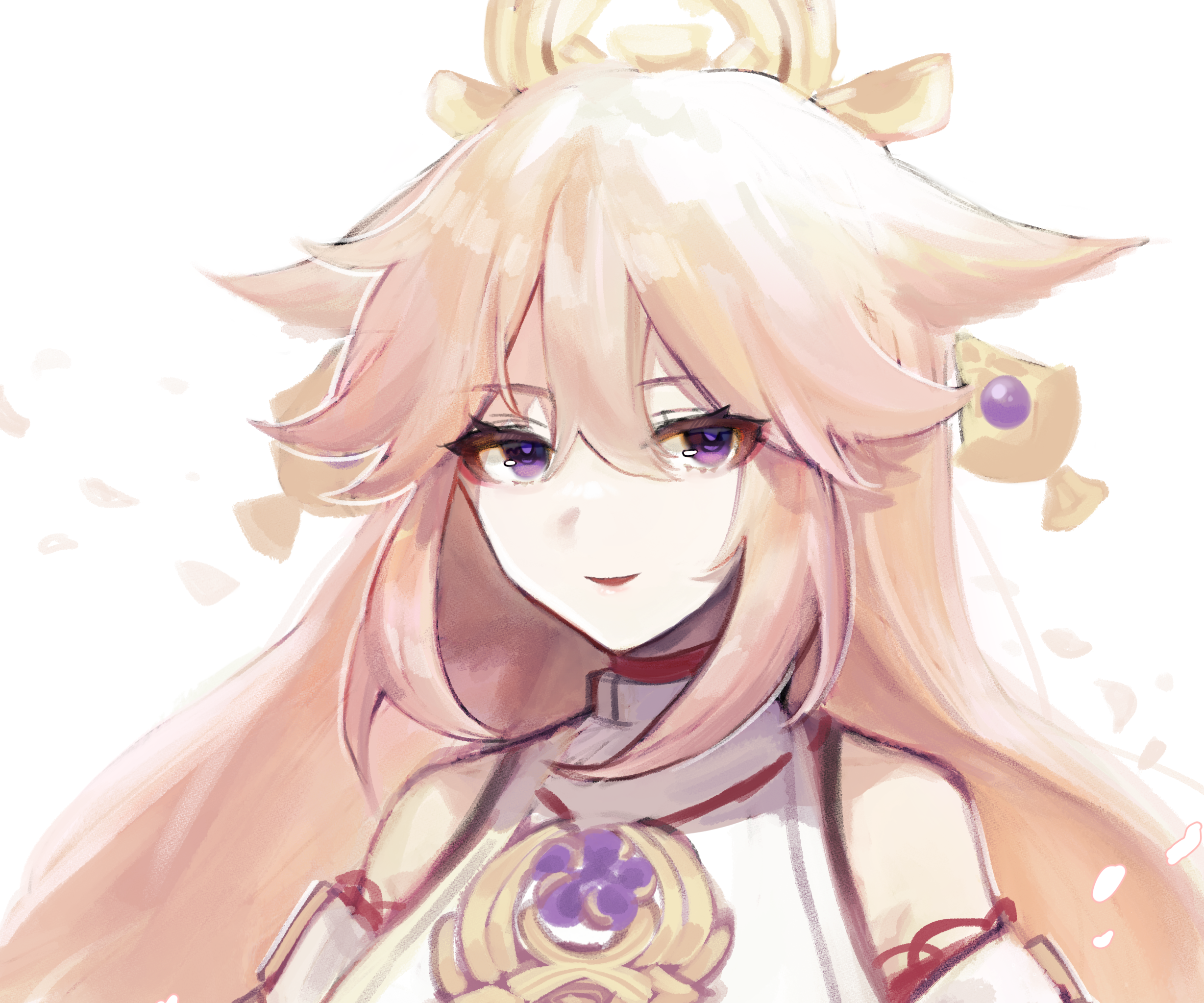 Yae Miko from Genshin Impact HD Wallpaper