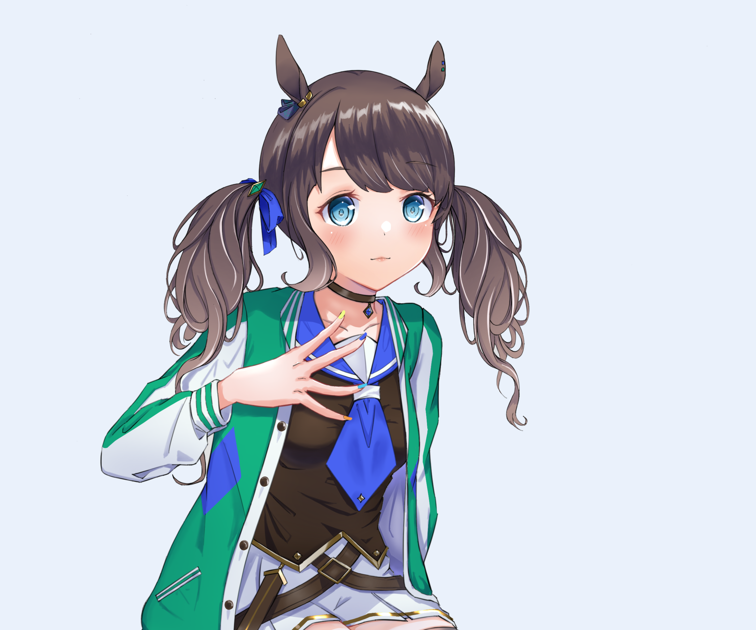 Tosen Jordan from Uma Musume: Pretty Derby HD Wallpaper