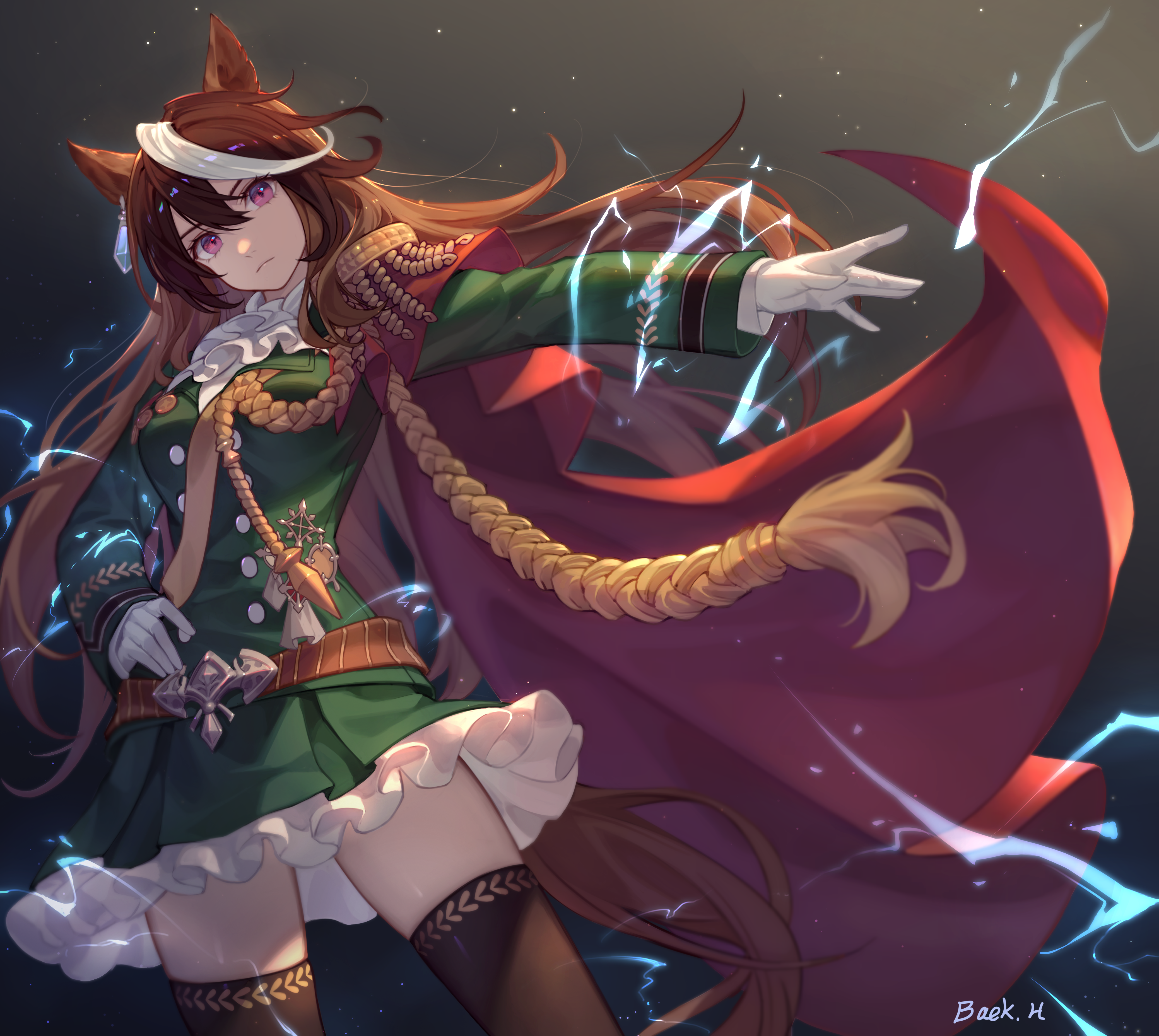 Symboli Rudolf from Uma Musume: Pretty Derby 4K HD Wallpaper