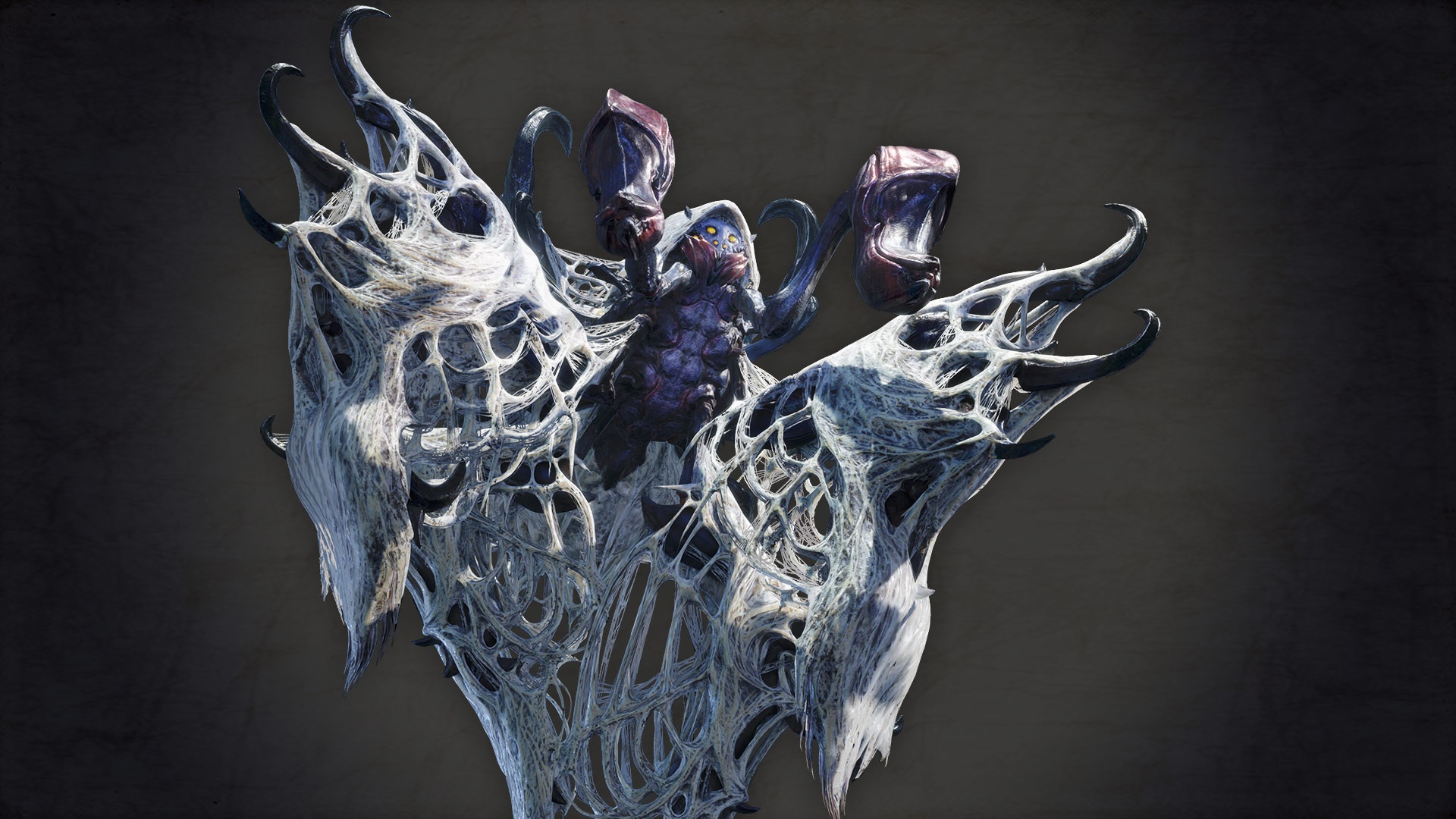 Monster Hunter Rise creature covered in webbing HD Wallpaper