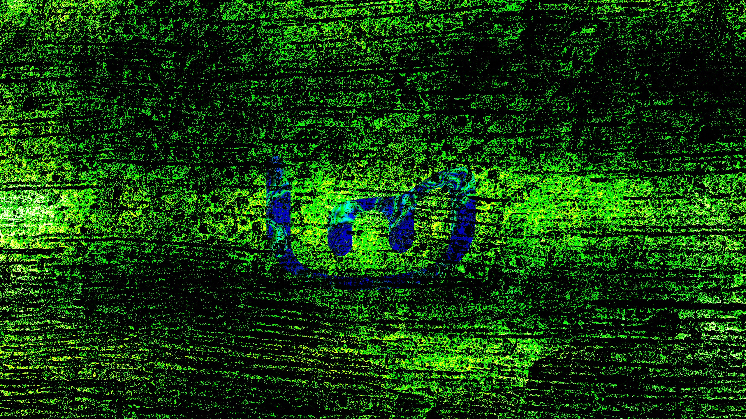 Linux Mint logo on textured green background HD Wallpaper
