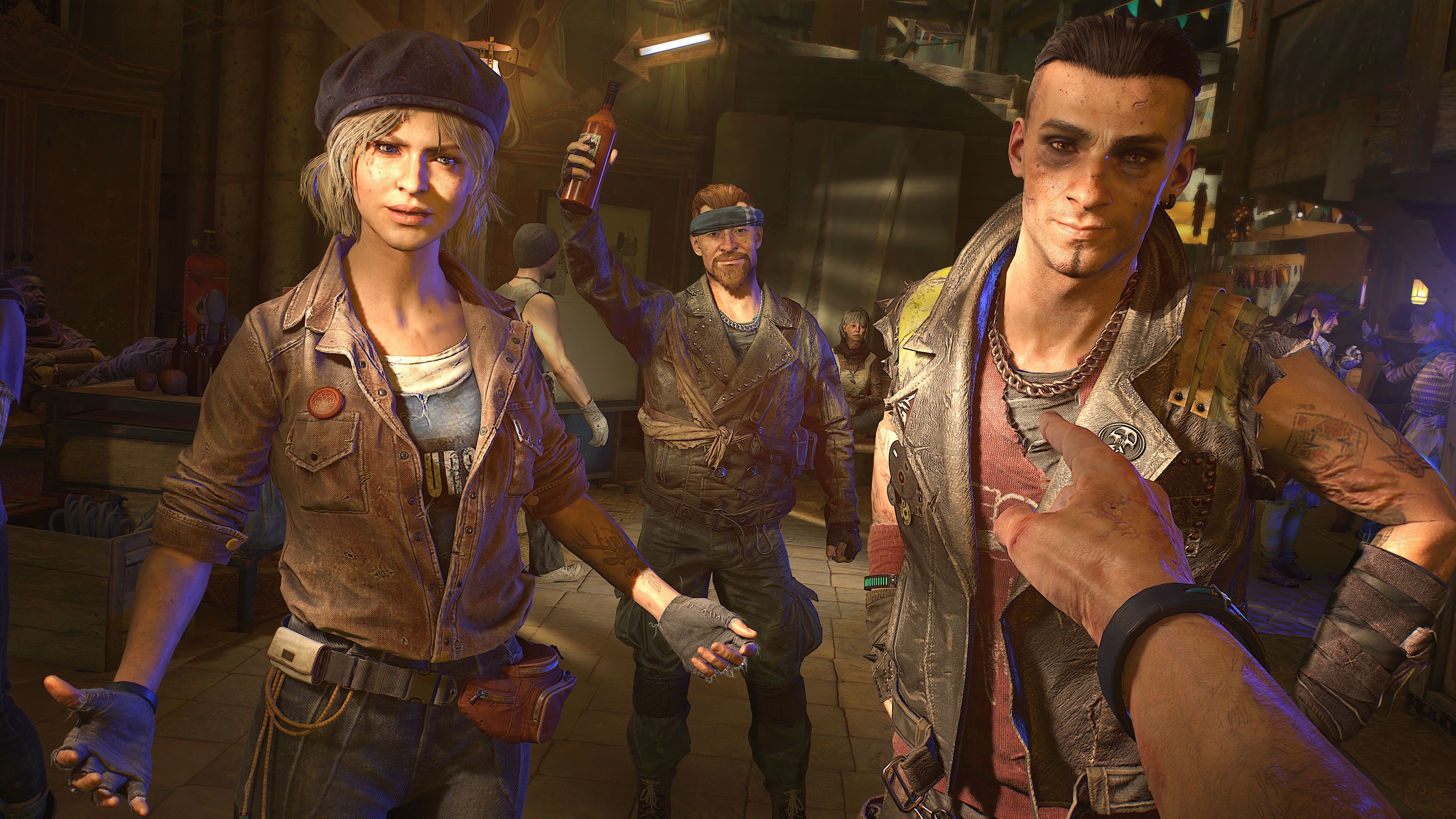 Characters from Dying Light 2: Stay Human 4K HD Wallpaper