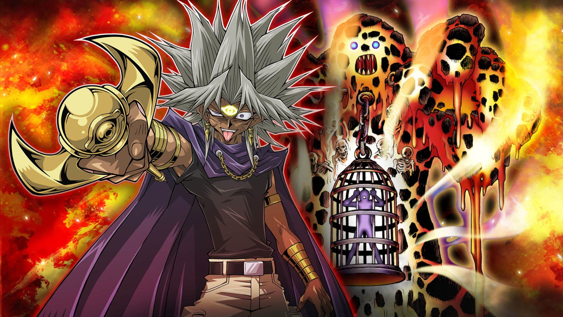 Marik Ishtar from Yu-Gi-Oh! Duel Links HD Wallpaper