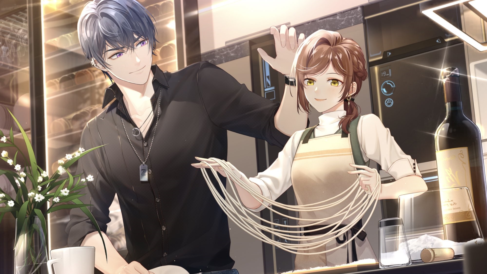 Rosa and Izumi Kei from Tears of Themis HD Wallpaper