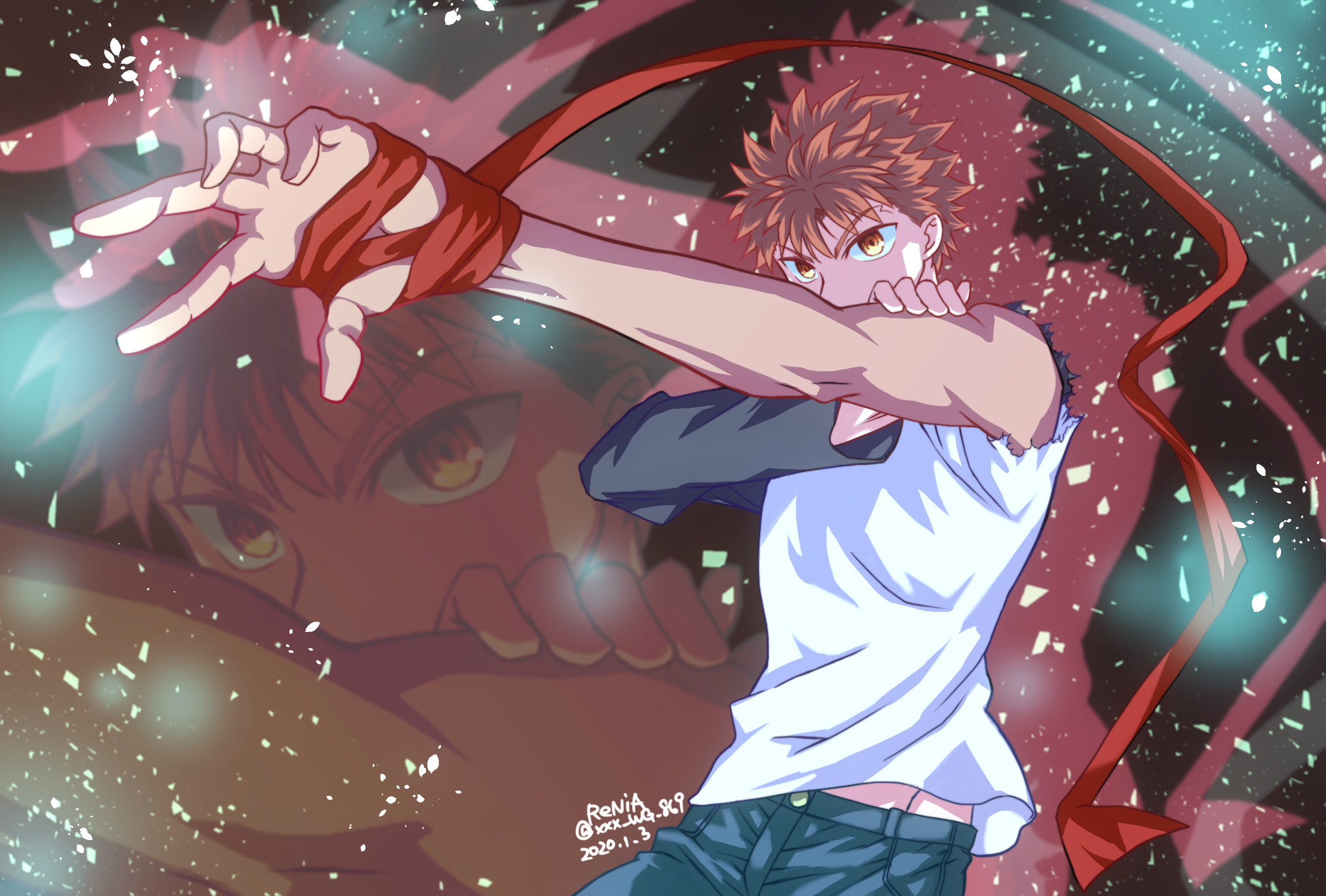 Shirou Emiya from Fate/Stay Night HD Wallpaper