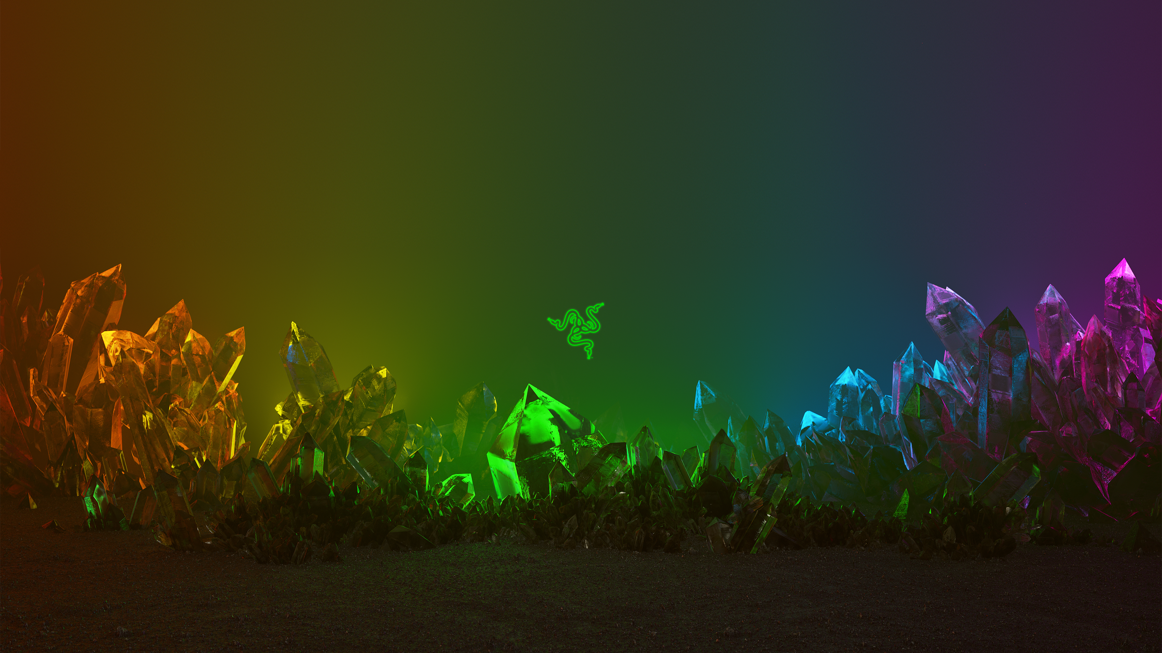 Razer 4K Crystals HD Wallpaper