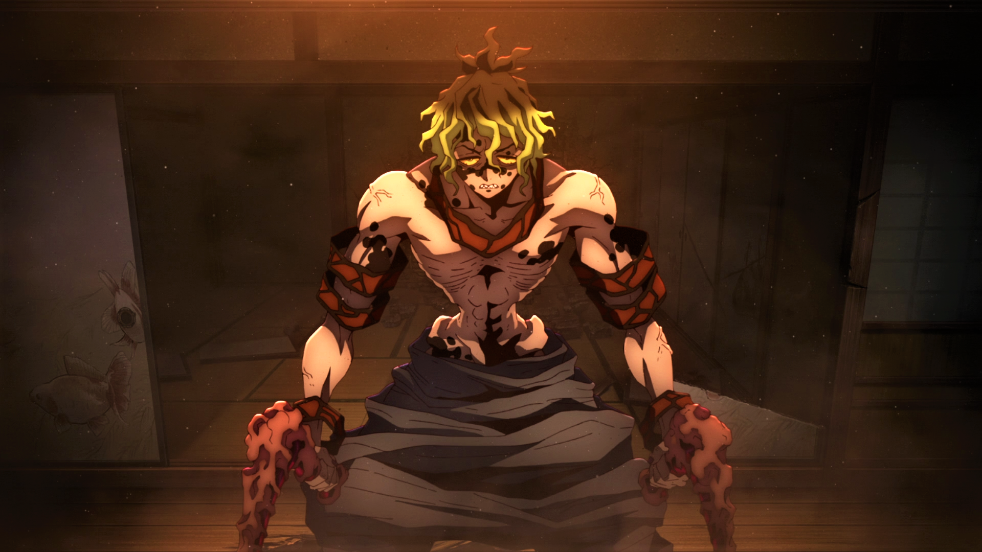 Gyutaro from Demon Slayer: Kimetsu No Yaiba HD Wallpaper