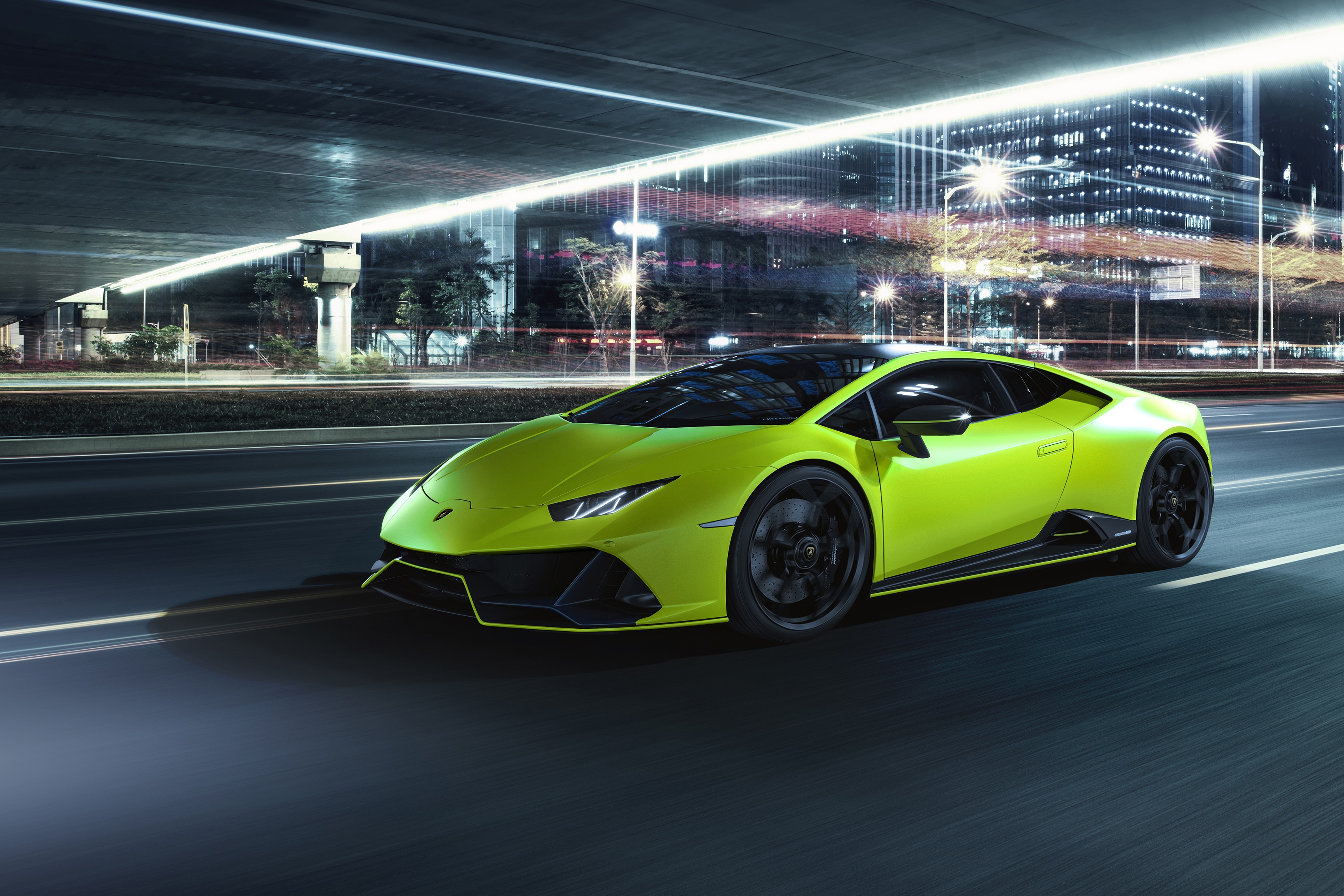 2021 Lamborghini Huracán EVO Fluo Capsule HD Wallpaper